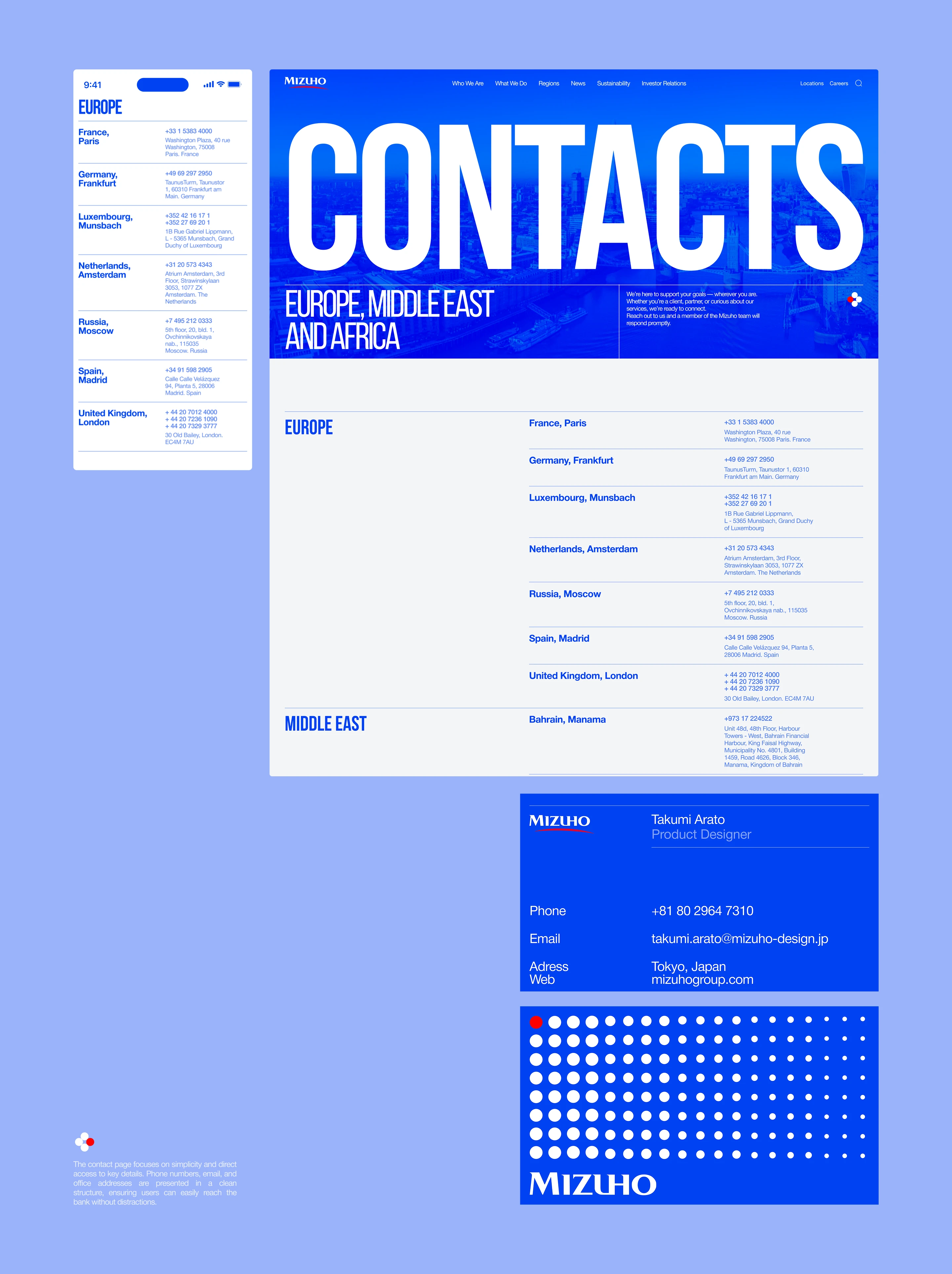Mizuho Financial Group |Corporate websitee website — Изображение №11 — Интерфейсы, Графика на Dprofile
