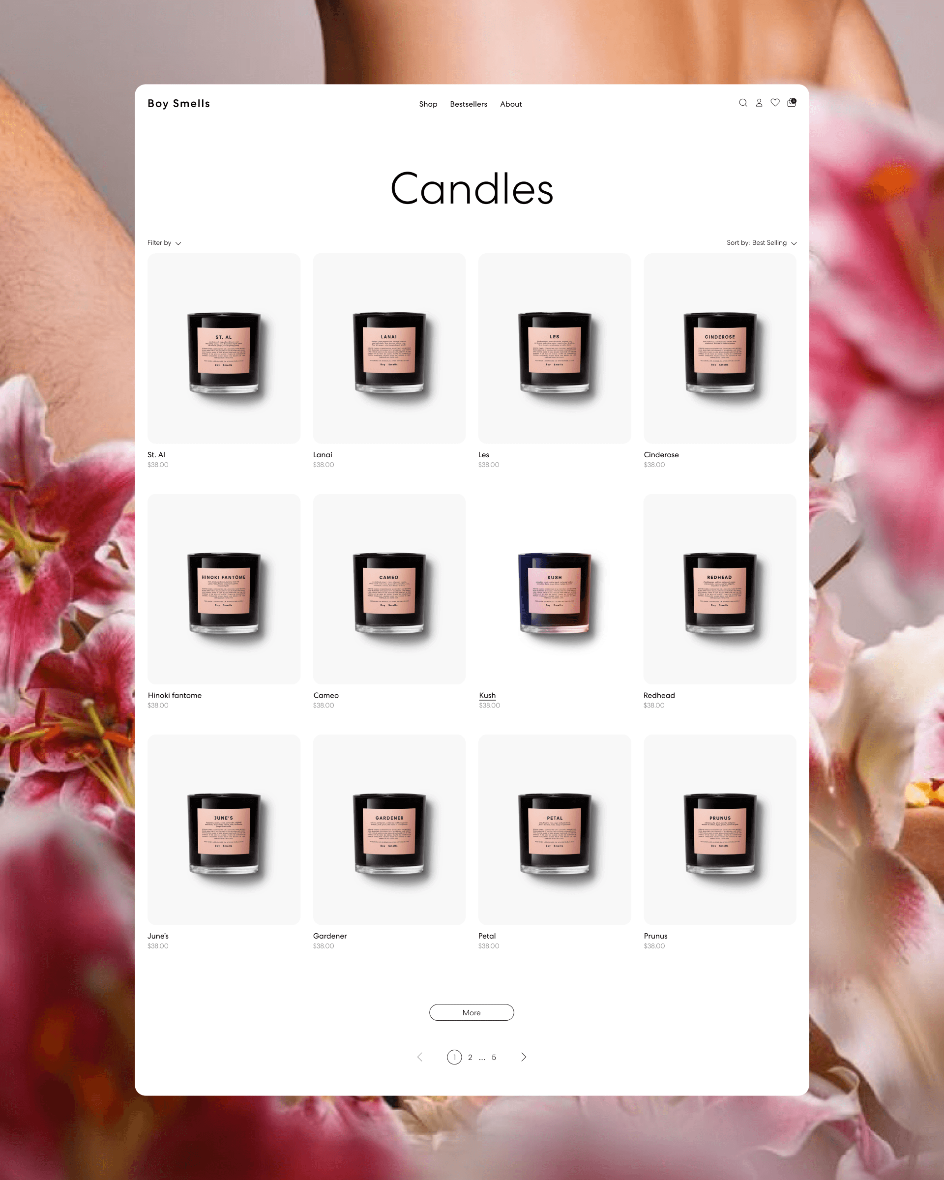 Boy Smells | E-commerce — Изображение №6 — Интерфейсы на Dprofile