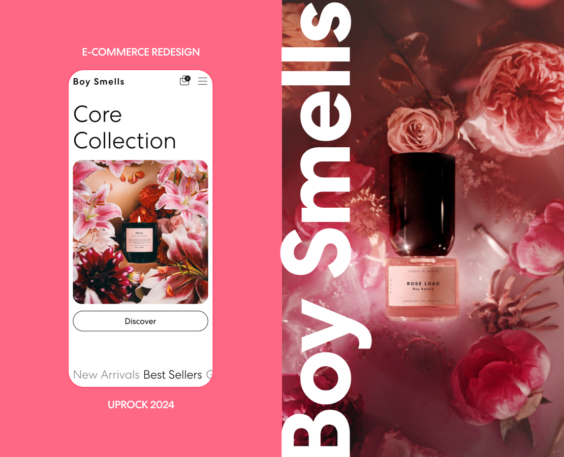 Boy Smells | E-commerce — Интерфейсы на Dprofile