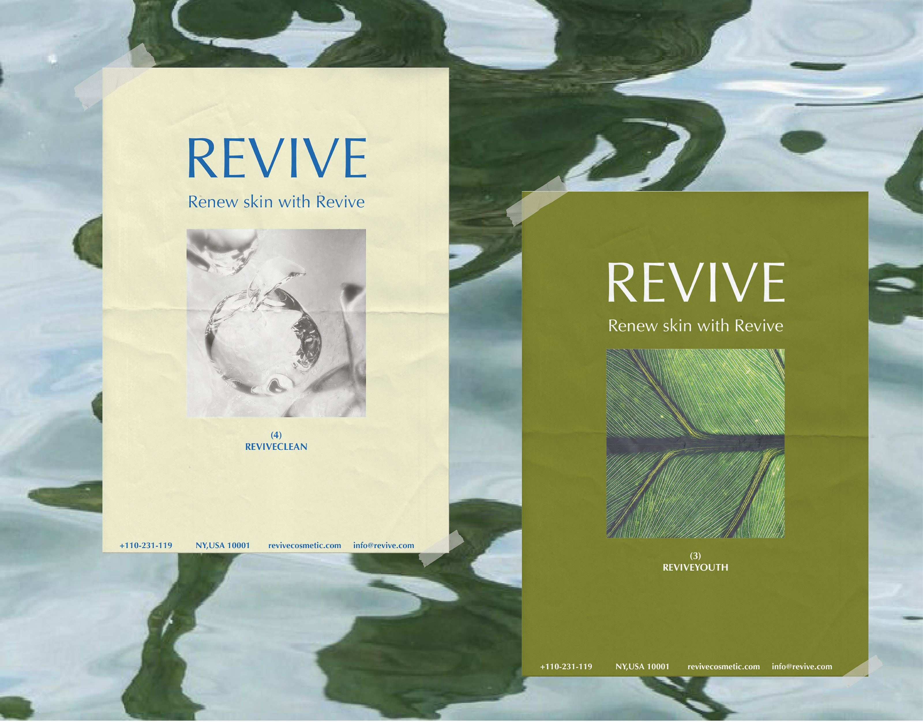 Revive Serum - Brand Design — Изображение №8 — Брендинг, Графика на Dprofile