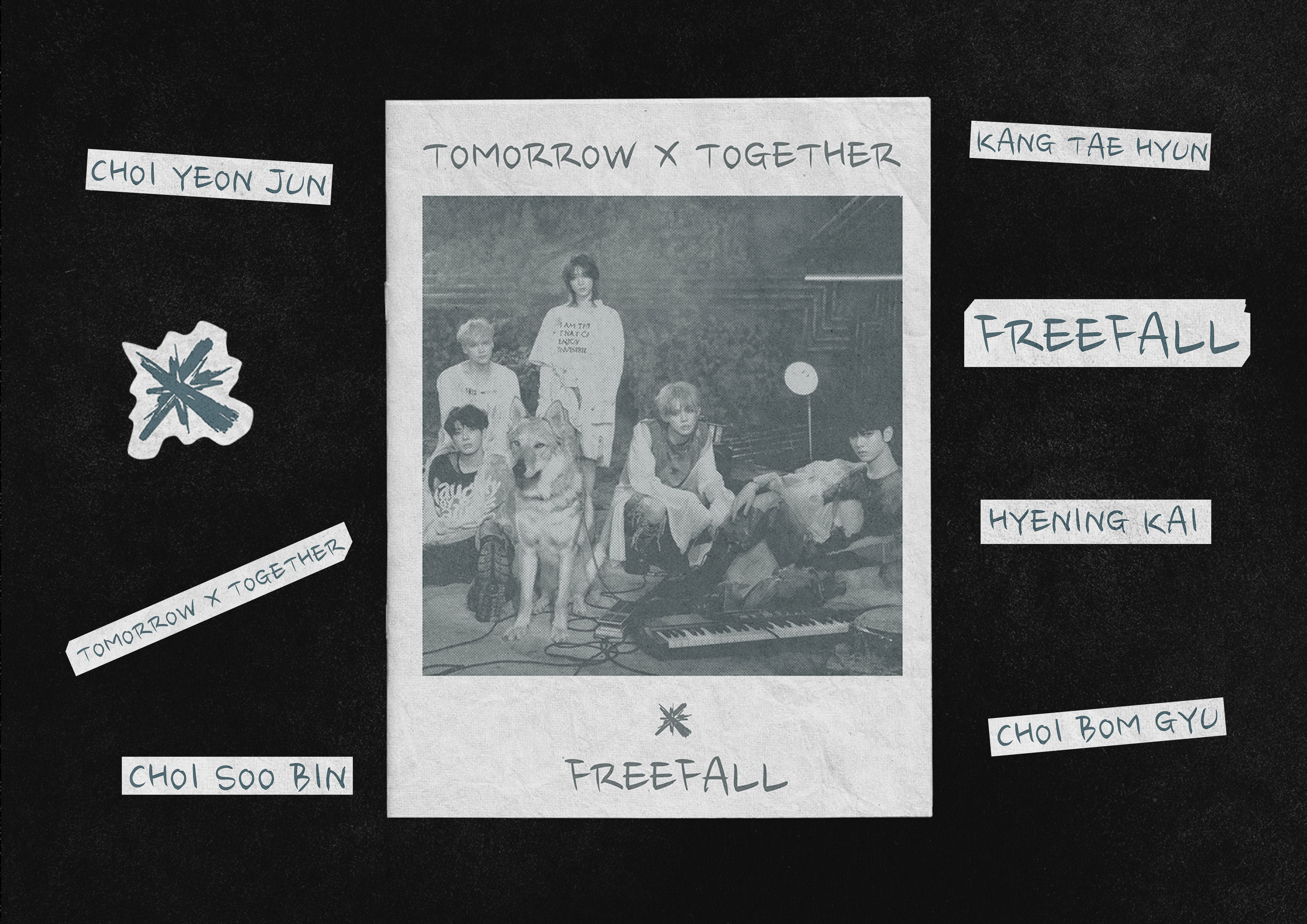 дизайн зина tomorrow x together — Изображение №1 — Графика на Dprofile