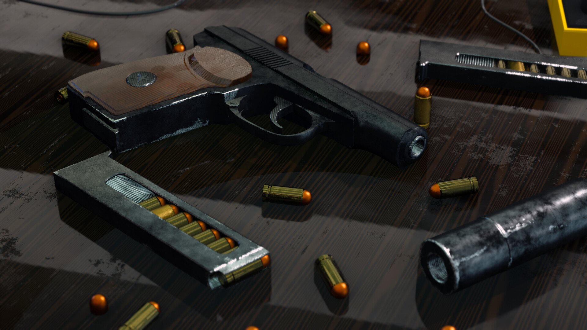 The killer Vladimir's room — Изображение №4 — Иллюстрация, 3D на Dprofile