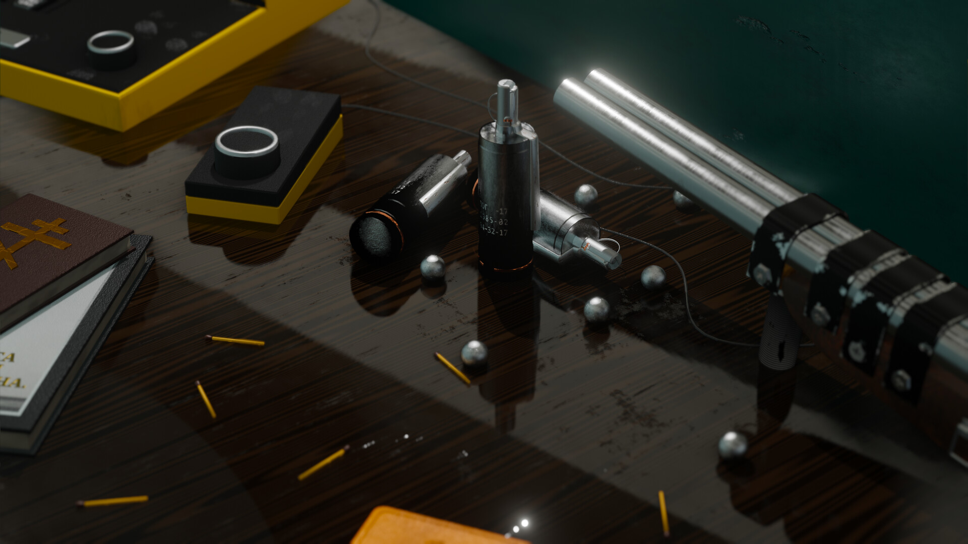 The killer Vladimir's room — Изображение №7 — Иллюстрация, 3D на Dprofile