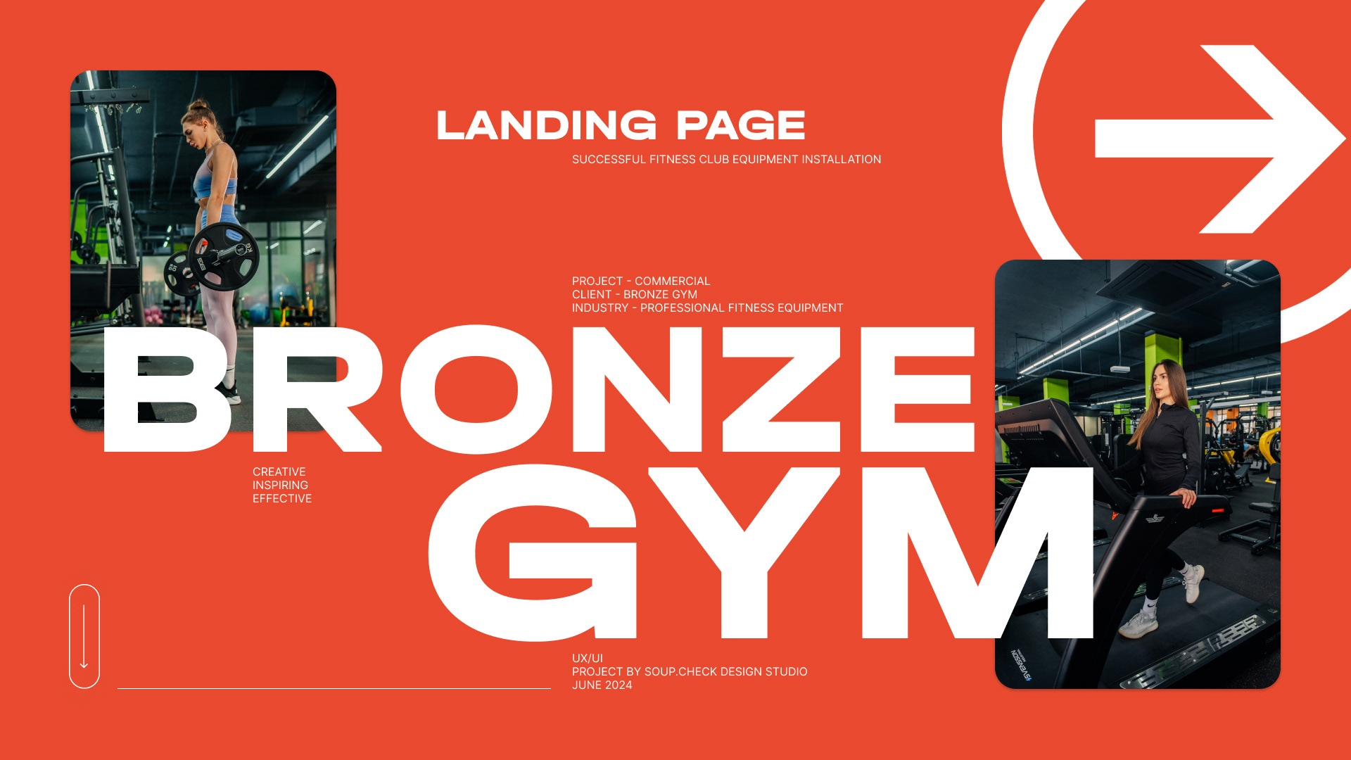 Bronze Gym — Изображение №1 — Интерфейсы на Dprofile
