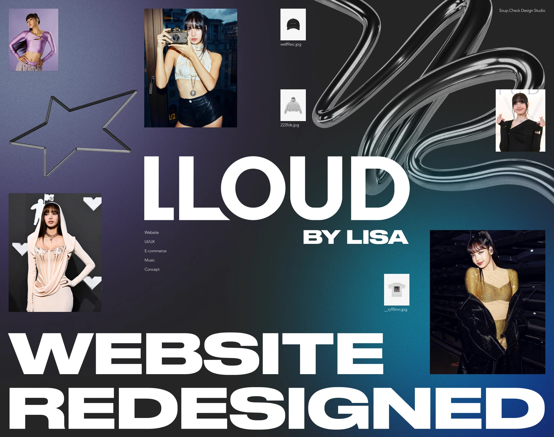 Lloud by Lisa (Website Redesign Concept) — Изображение №1 — Интерфейсы на Dprofile