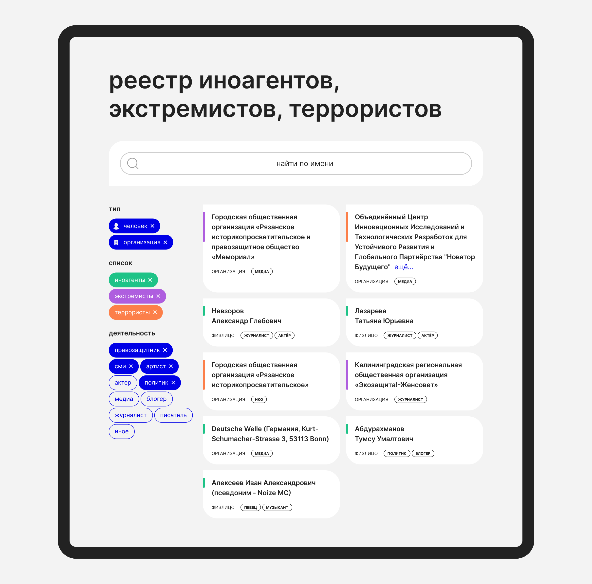 Дизайн сайта Слеза.Медиа — Изображение №4 — Интерфейсы на Dprofile