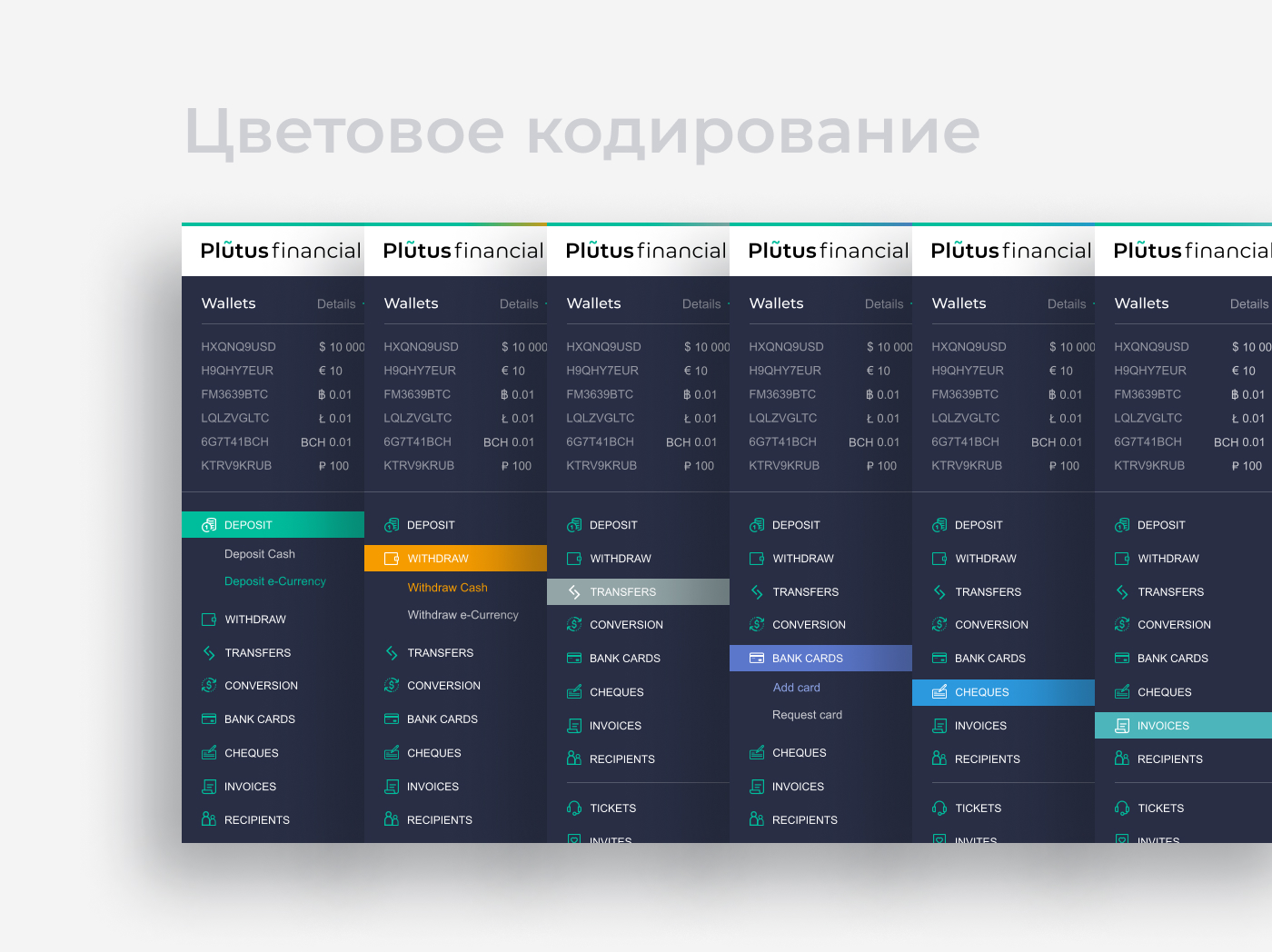 Fintech // Дизайн платёжной системы — Изображение №3 — Интерфейсы на Dprofile