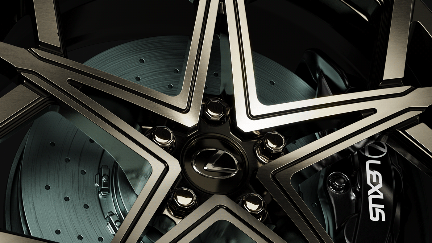 Forged Wheels PW-1923 — Изображение №5 — Графика, 3D на Dprofile
