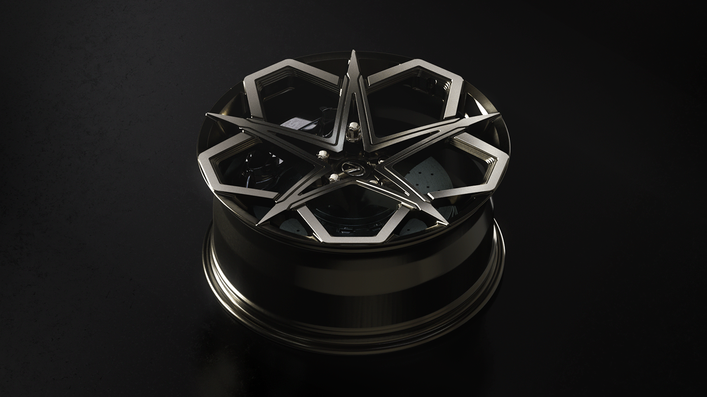 Forged Wheels PW-1923 — Изображение №4 — Графика, 3D на Dprofile