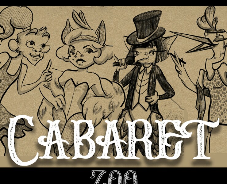 Cabaret zoo — Иллюстрация на Dprofile