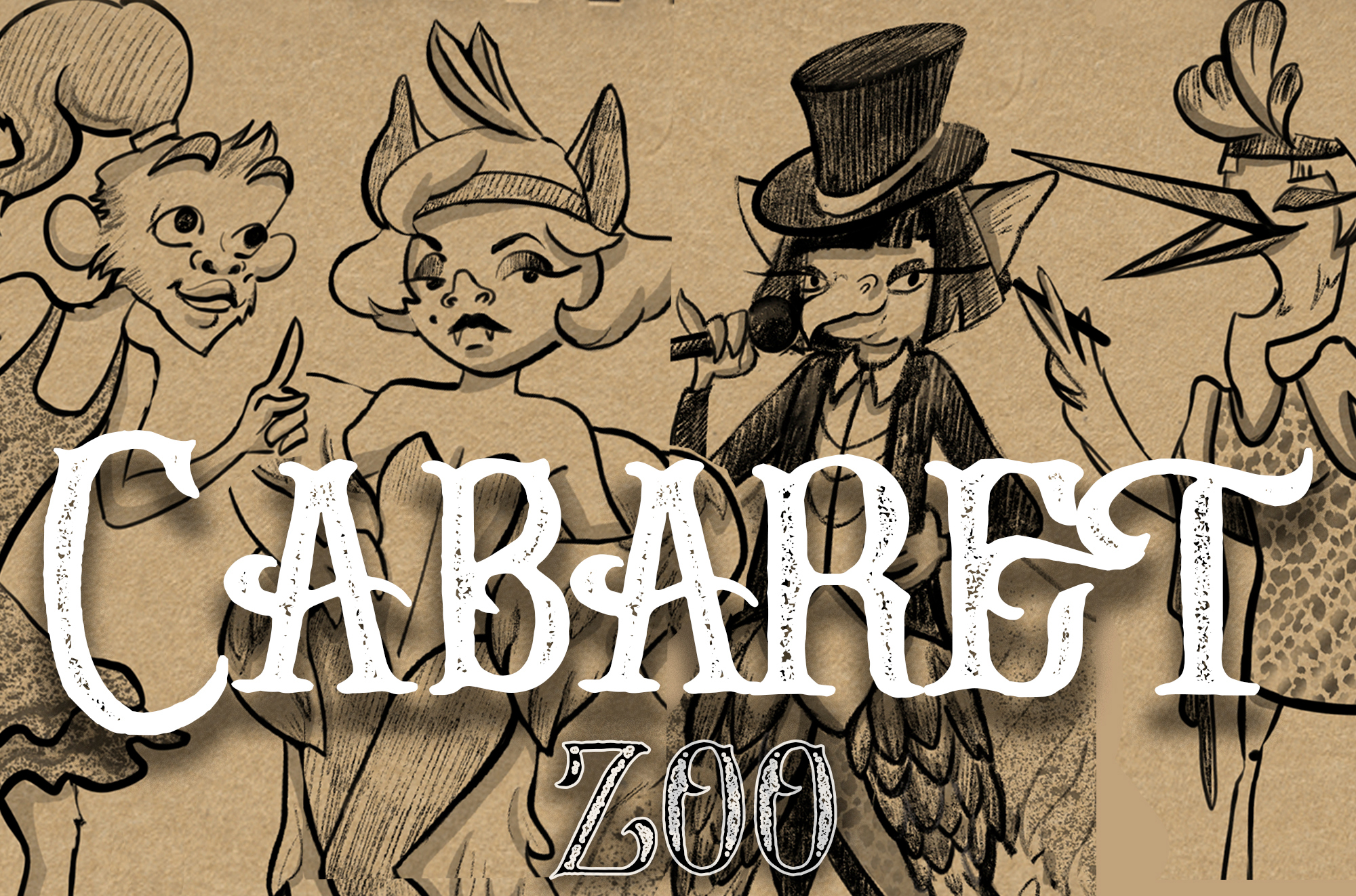 Cabaret zoo — Изображение №1 — Иллюстрация на Dprofile