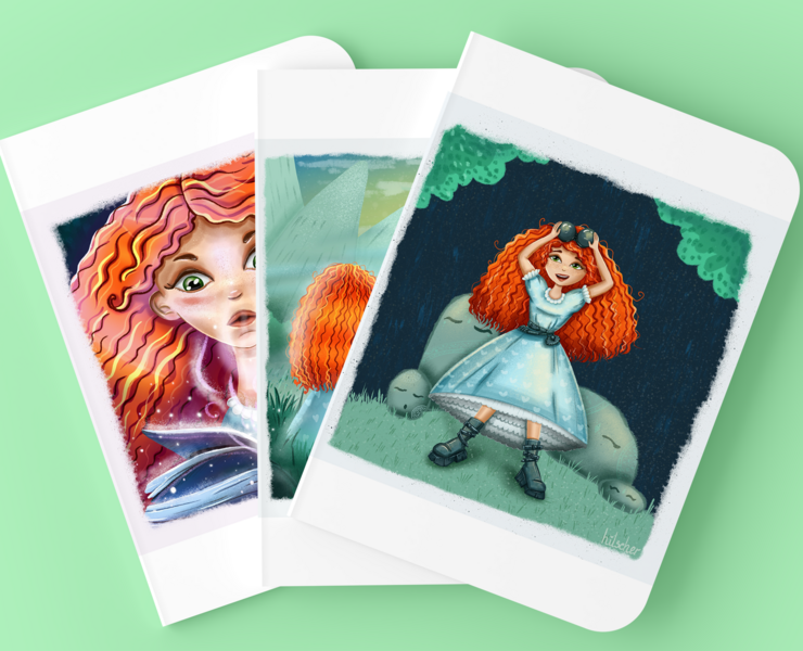 Children’s book illustration — Иллюстрация, Графика на Dprofile