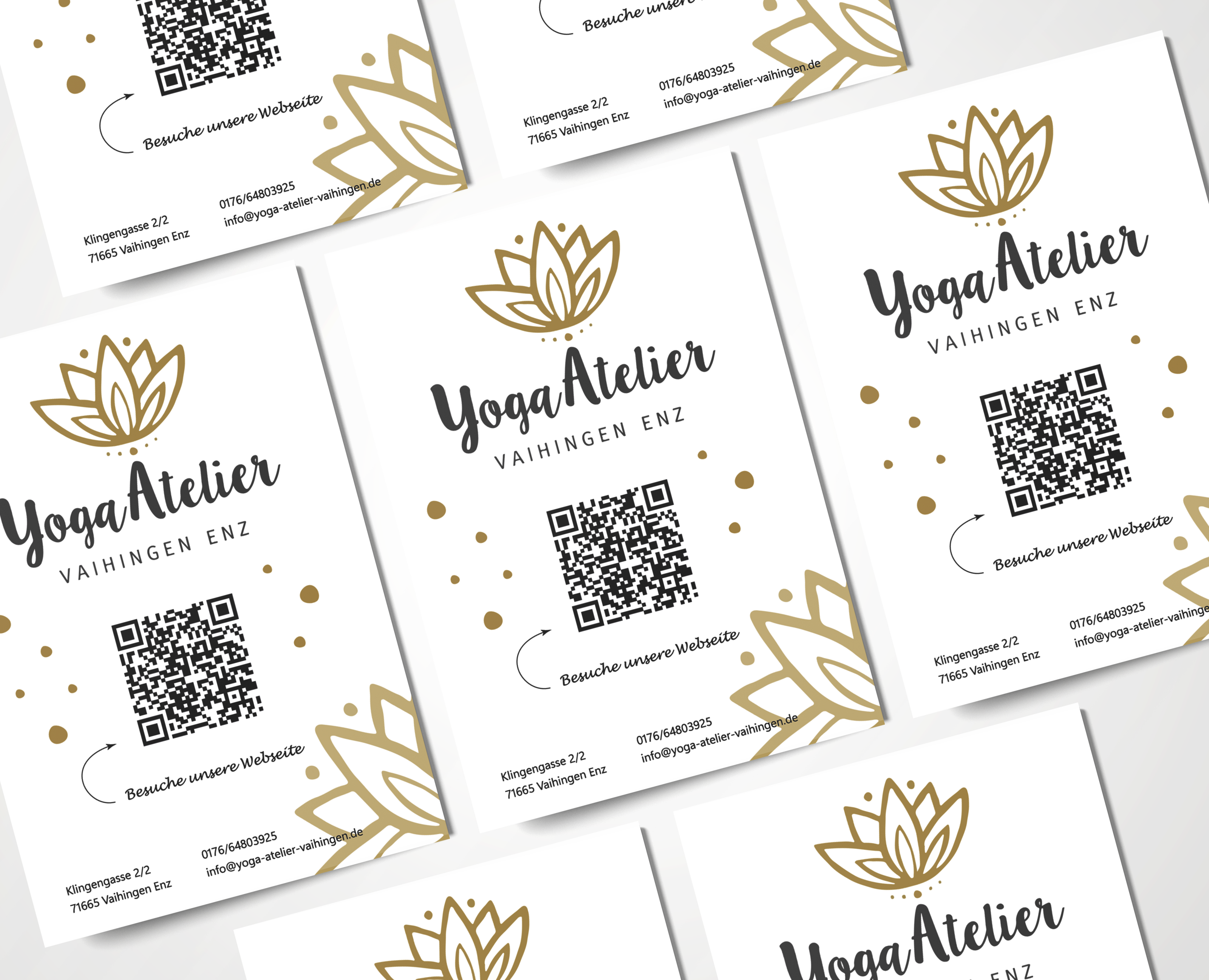 Flyerdesign for Yoga Studio — Брендинг, Графика на Dprofile
