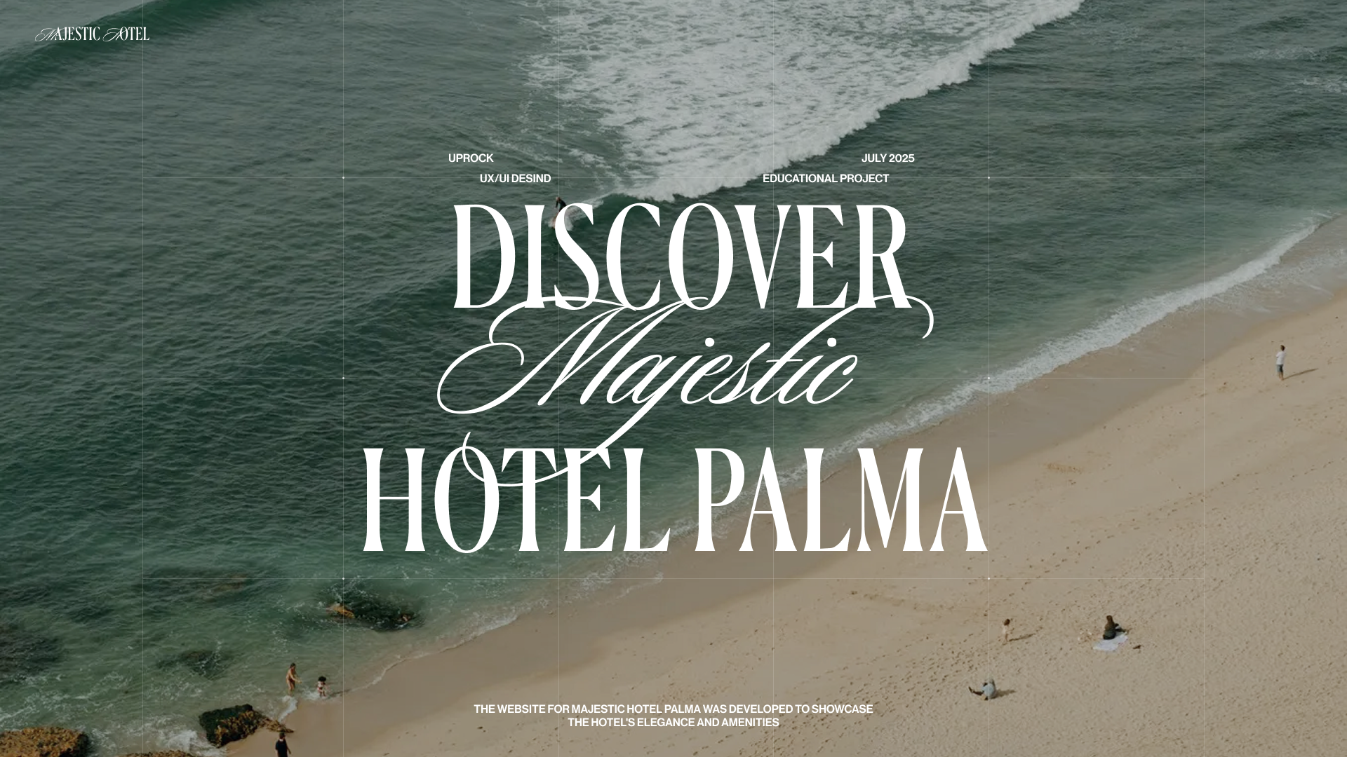 Majestic Hotel Palma - corporate website — Изображение №1 — Интерфейсы, Брендинг на Dprofile