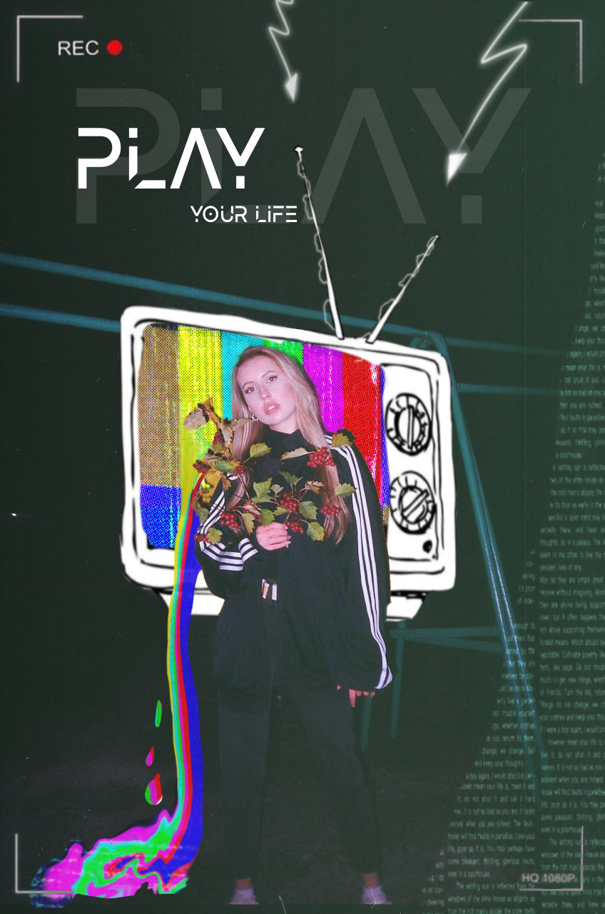 Концептуальная обложка для соц. сетей. — Изображение №3 — Иллюстрация, Графика на Dprofile