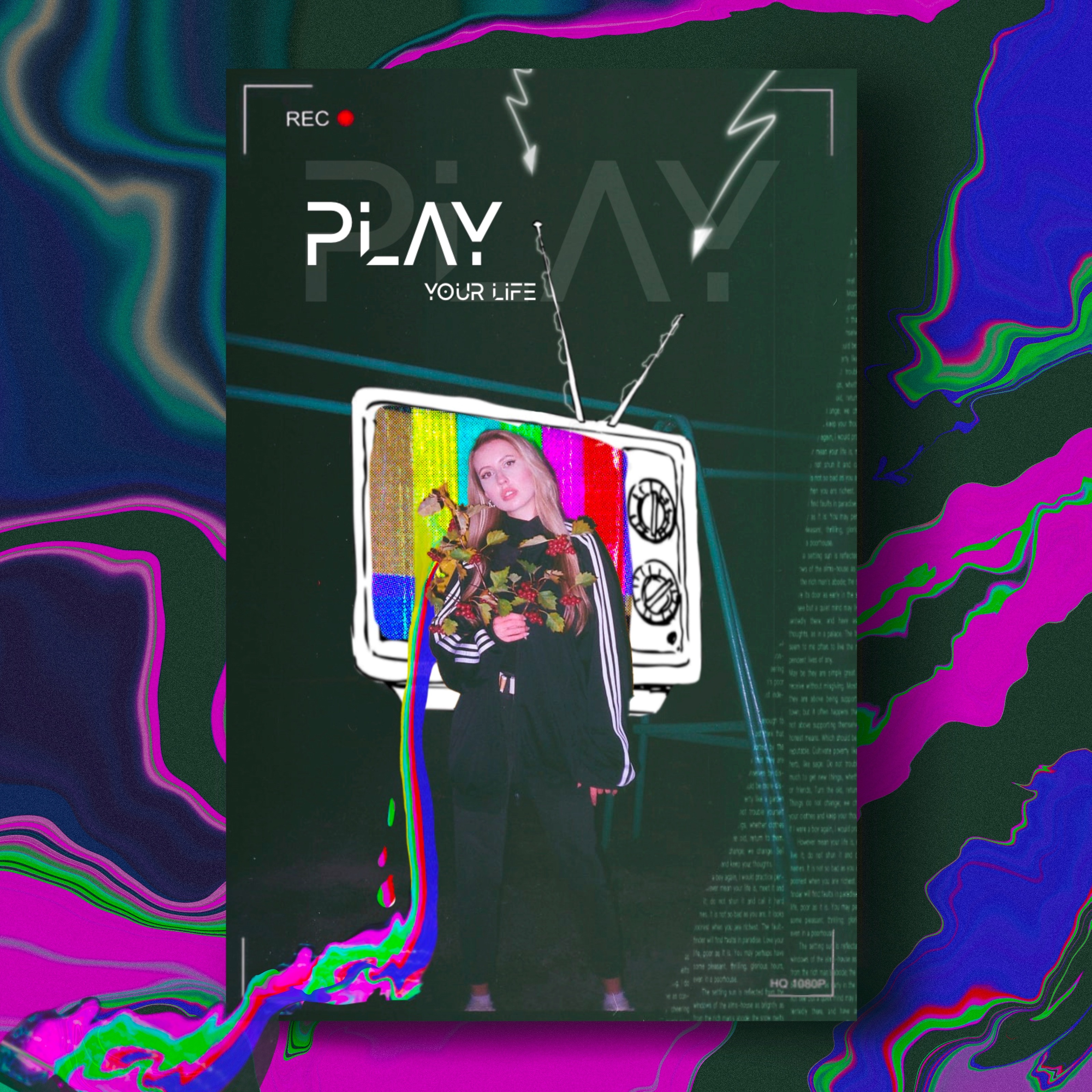 Концептуальная обложка для соц. сетей. — Изображение №4 — Иллюстрация, Графика на Dprofile