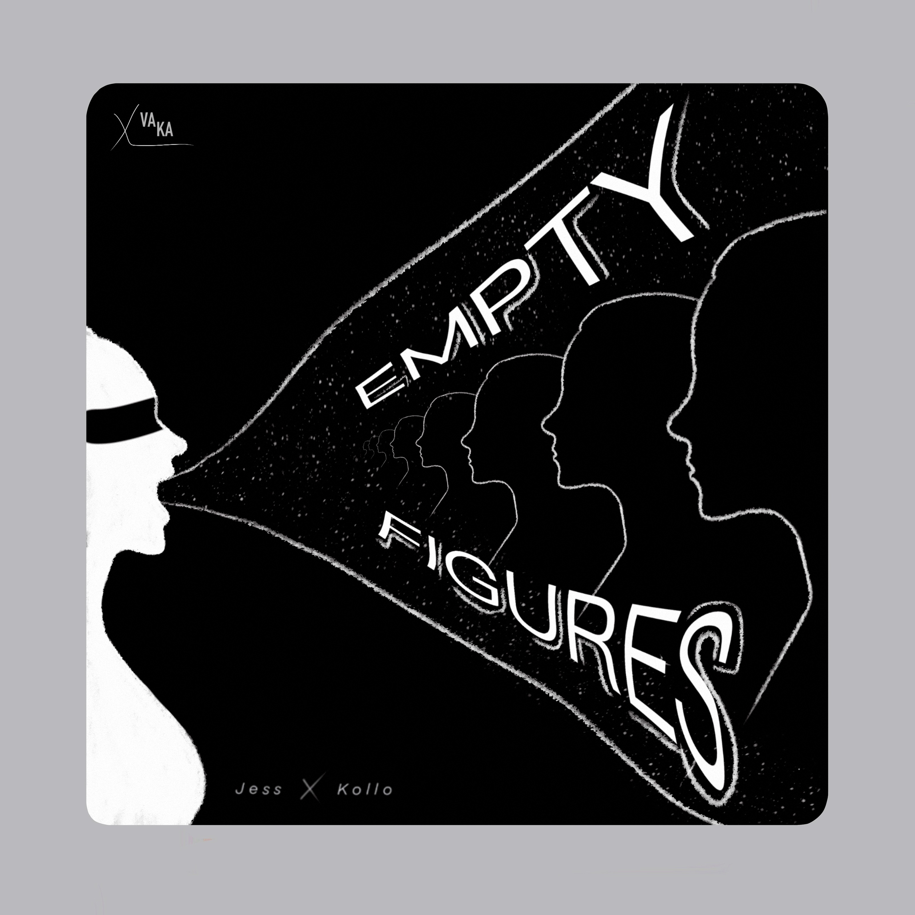 Музыкальная обложка: «Empty figures - Пустые фигуры». — Изображение №2 — Иллюстрация, Графика на Dprofile