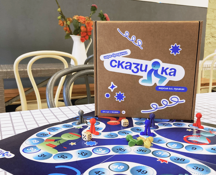 Настольная игра-бродилка «Сказилка» — Брендинг, Иллюстрация на Dprofile