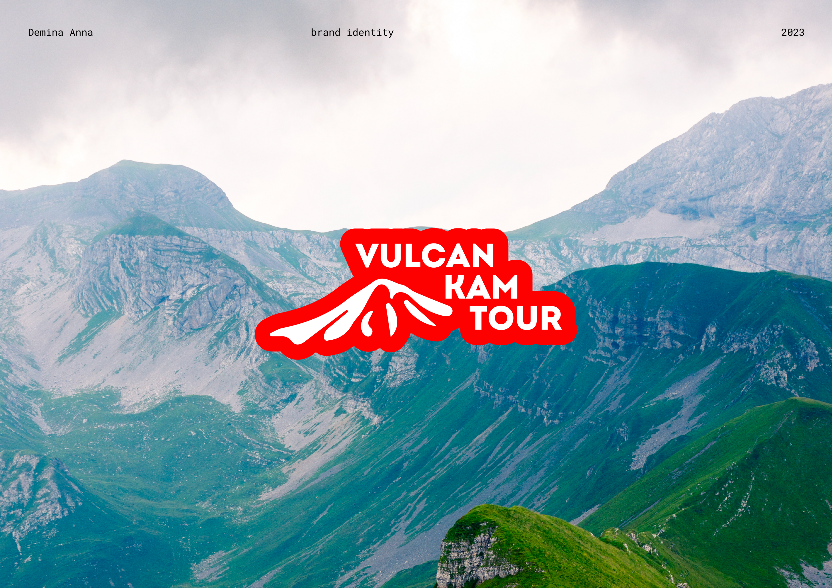 vulcankamtour - travel company | branding — Изображение №1 — Брендинг на Dprofile