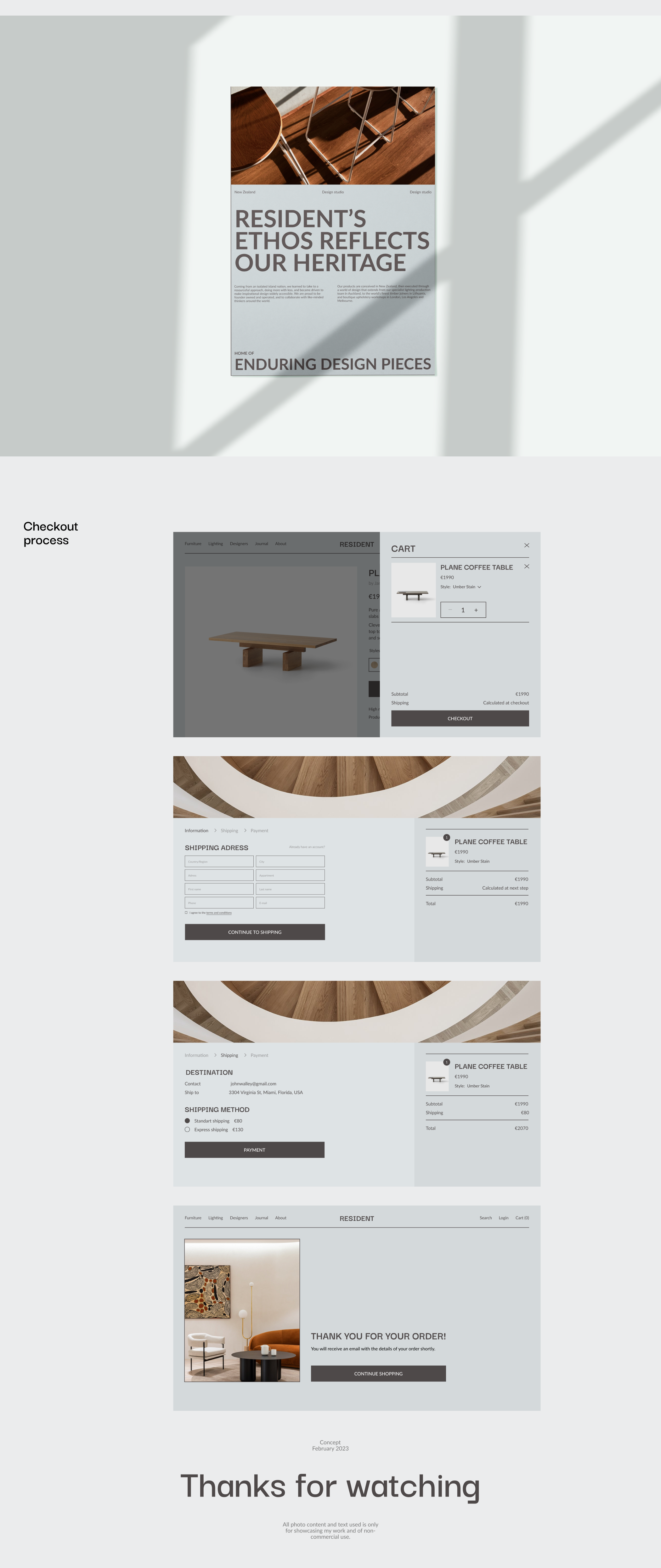 Resident Studio / E-commerce — Изображение №11 — Интерфейсы на Dprofile
