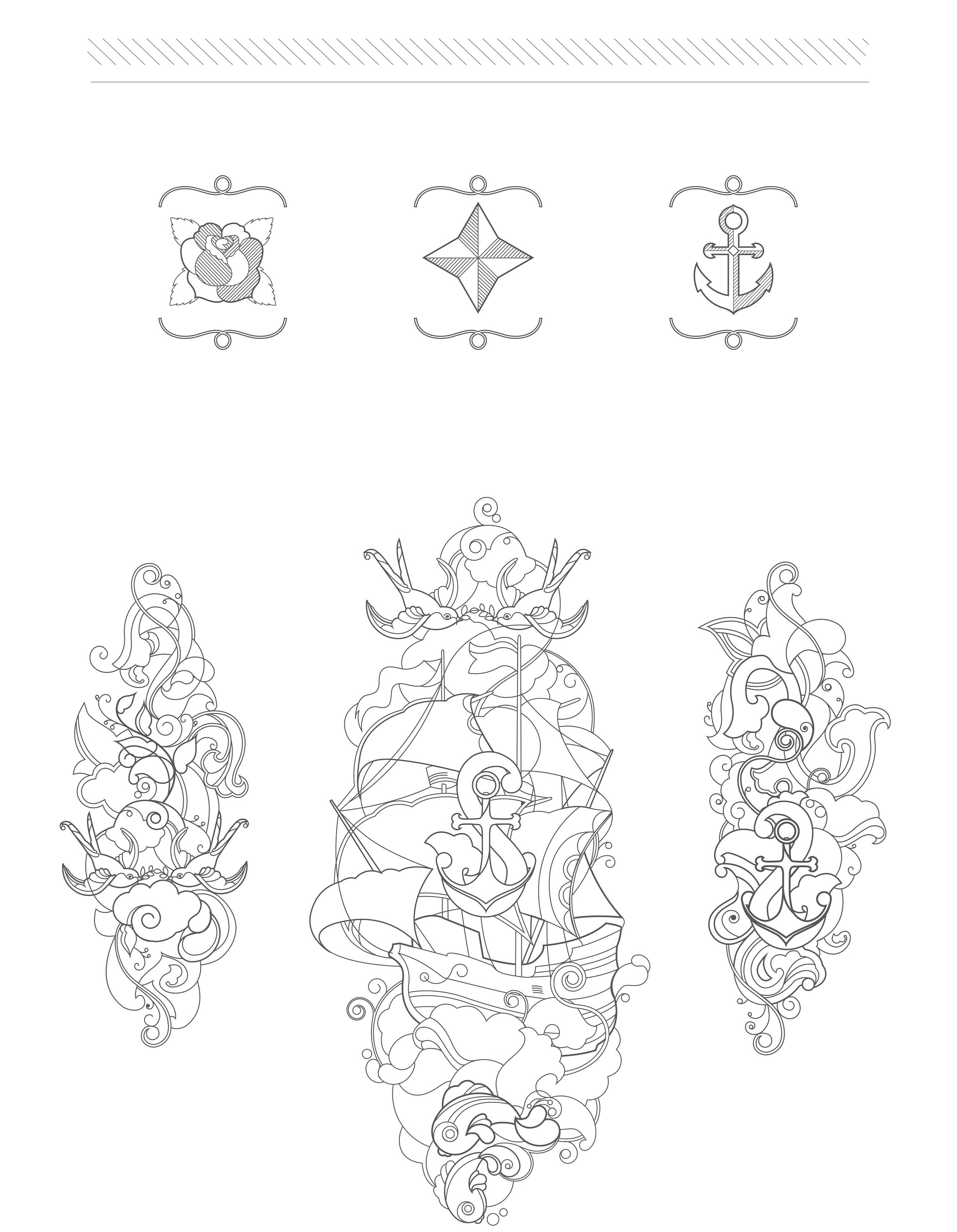 TATTOO CONVENTION IllUSTRATIONS — Изображение №1 — Иллюстрация, Графика на Dprofile