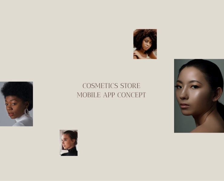 Cosmetics store mobile app — Интерфейсы на Dprofile