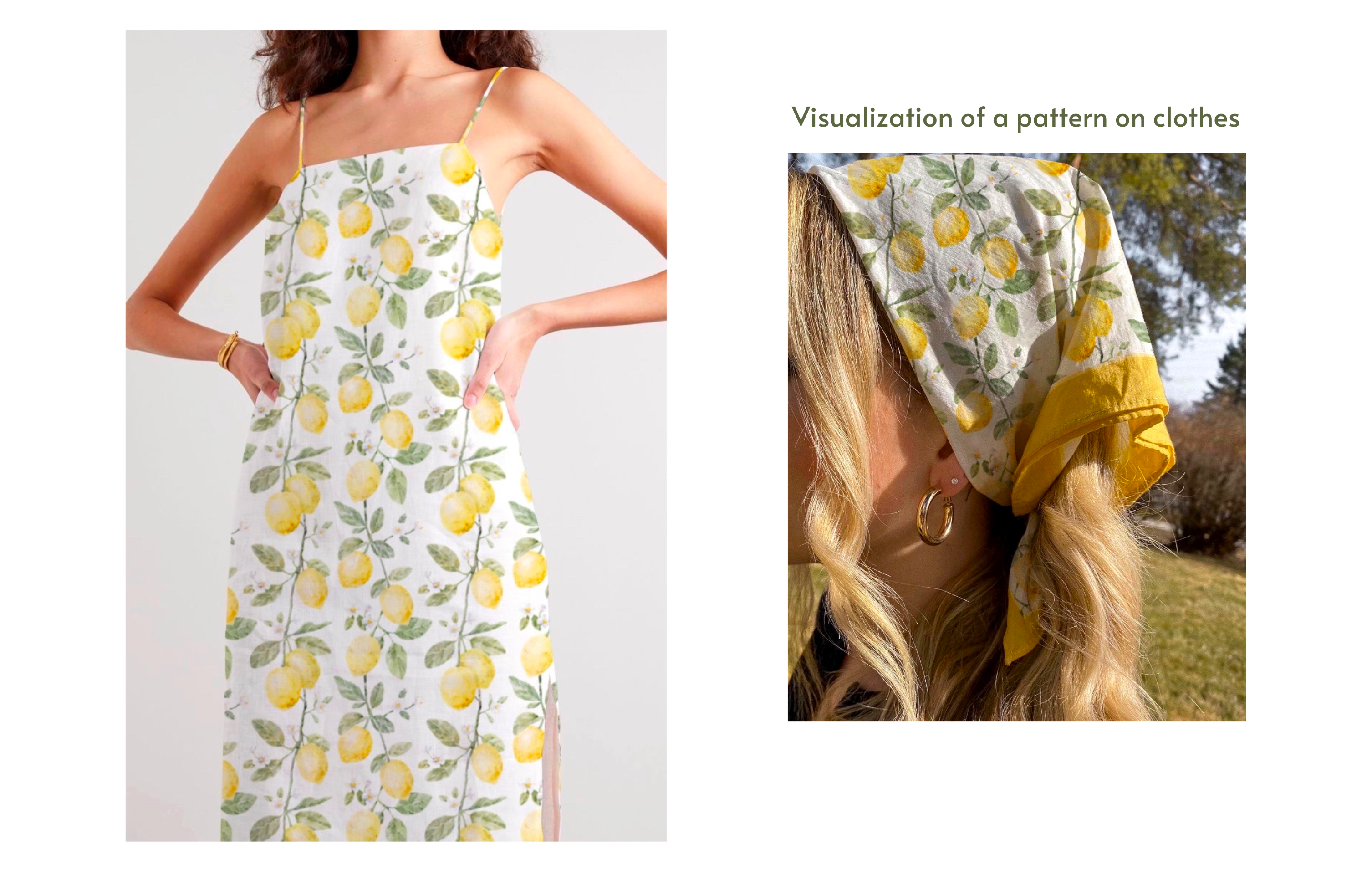 Seamless pattern with watercolor lemons — Изображение №3 — Иллюстрация на Dprofile
