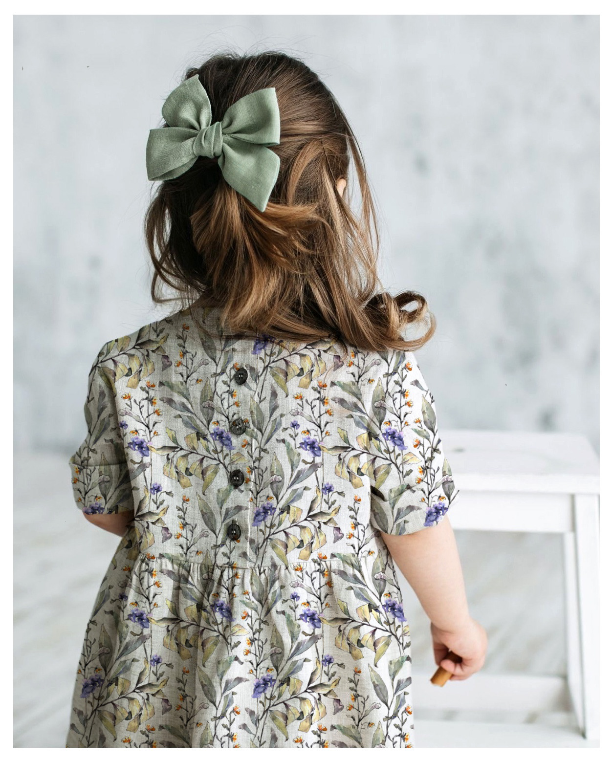 Seamless pattern with watercolor flowers and leaves — Изображение №3 — Иллюстрация на Dprofile