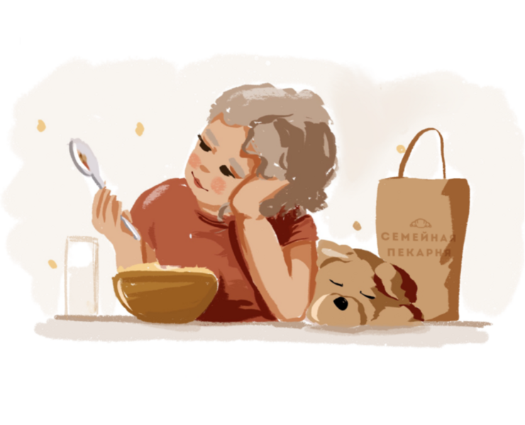 Bakery delivery — Иллюстрация на Dprofile