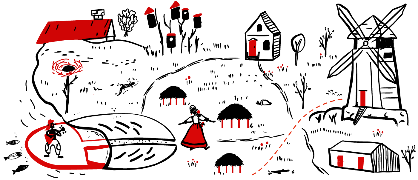 Карта ландшафтно-природного парка Ломы — Изображение №11 — Иллюстрация, Анимация на Dprofile