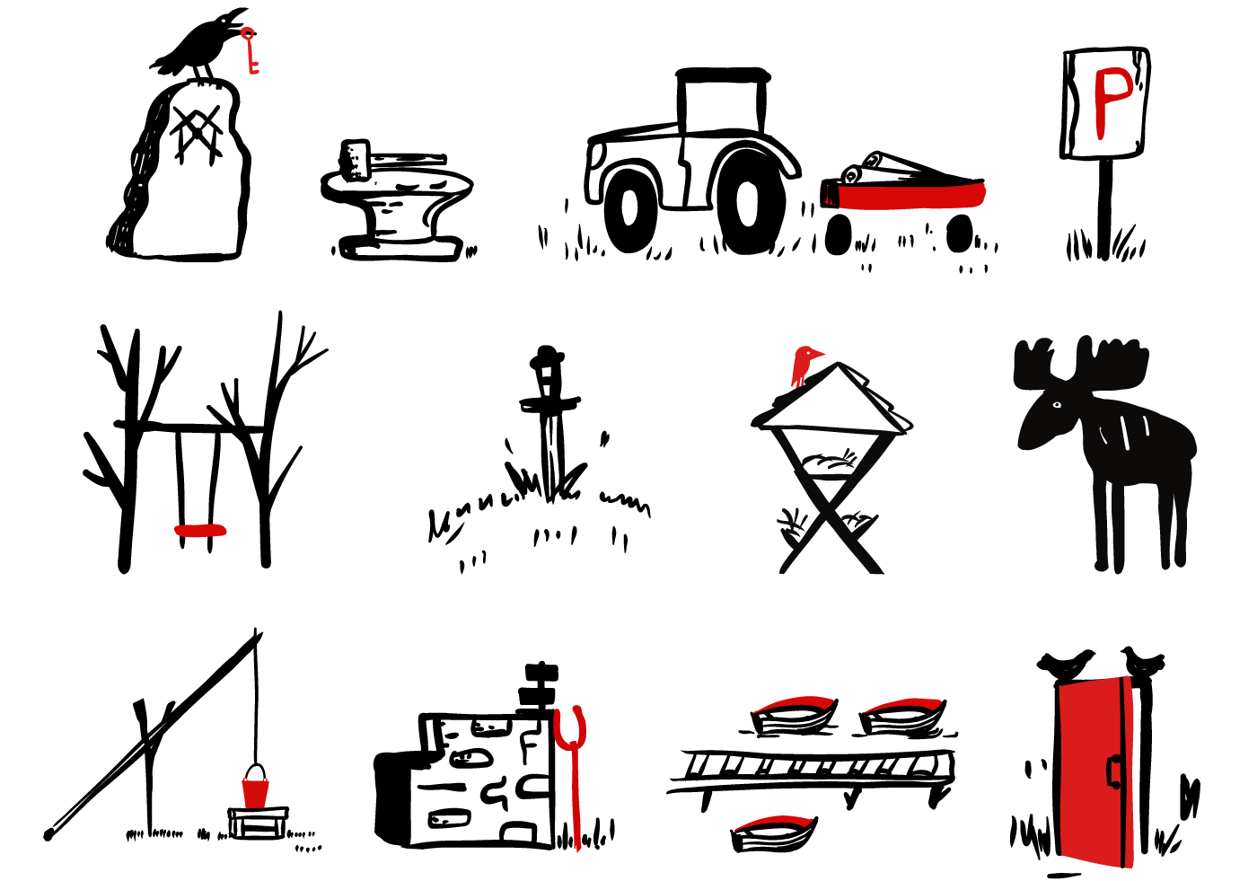 Карта ландшафтно-природного парка Ломы — Изображение №13 — Иллюстрация, Анимация на Dprofile