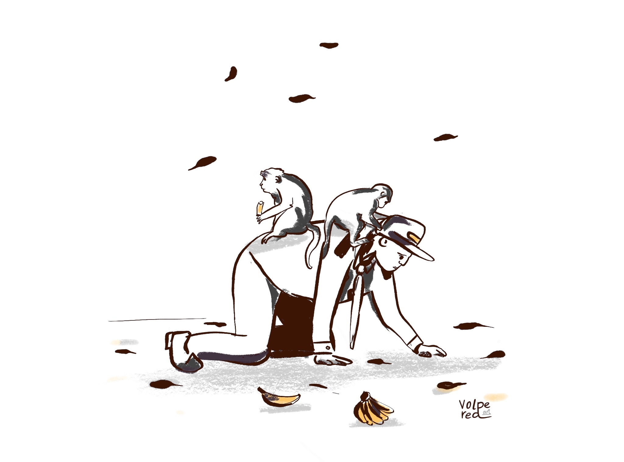 Иллюстрации к Мэри Поппинс — Изображение №8 — Иллюстрация, Графика на Dprofile