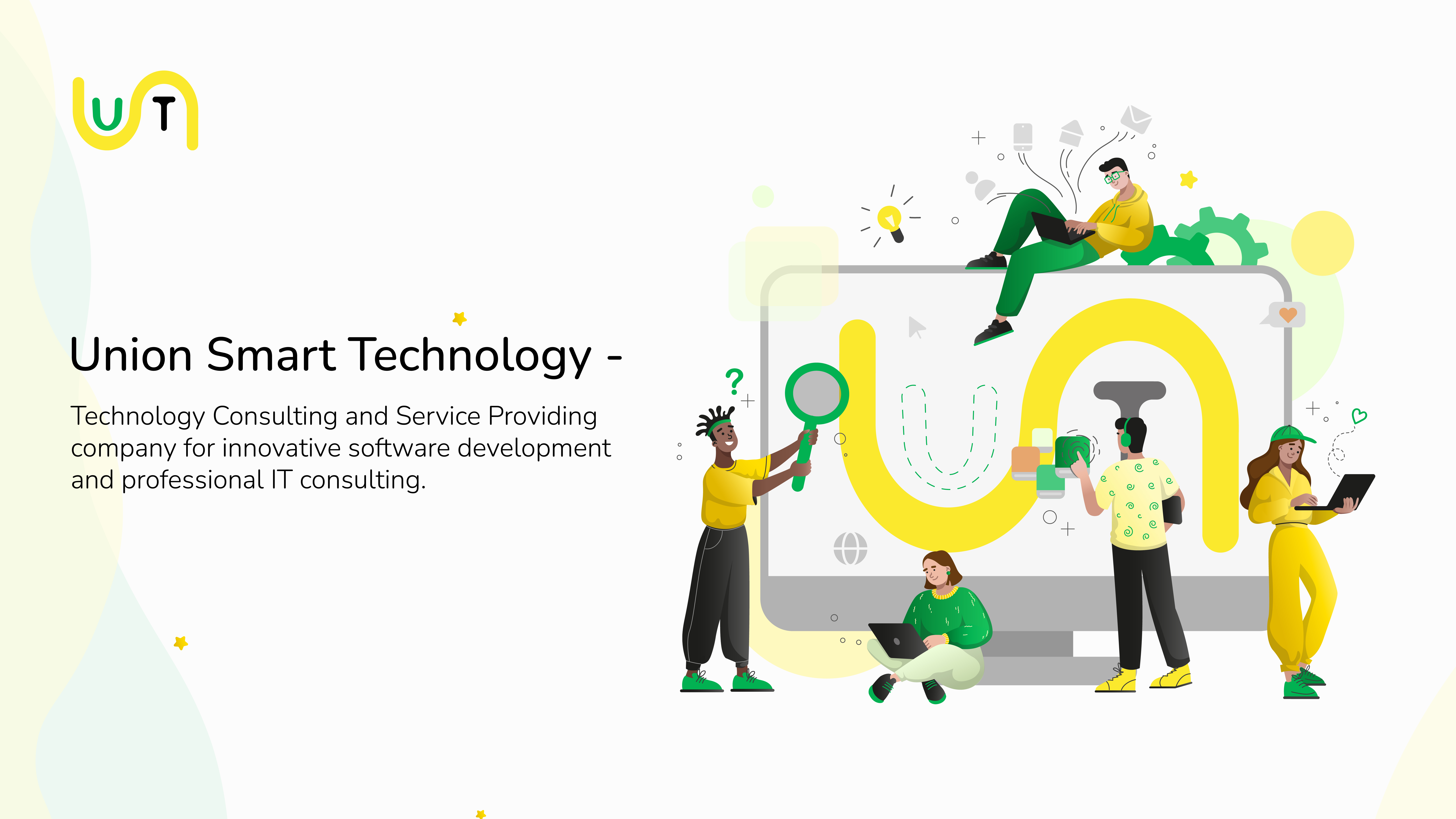 Веб-иллюстрации для сайта Union Smart Technology — Изображение №2 — Иллюстрация на Dprofile