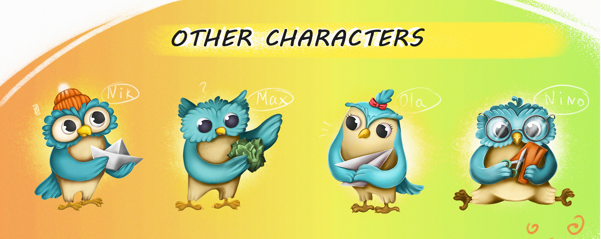 COLOR PAPER PACK ILLUSTRATIONS — Изображение №6 — Иллюстрация на Dprofile