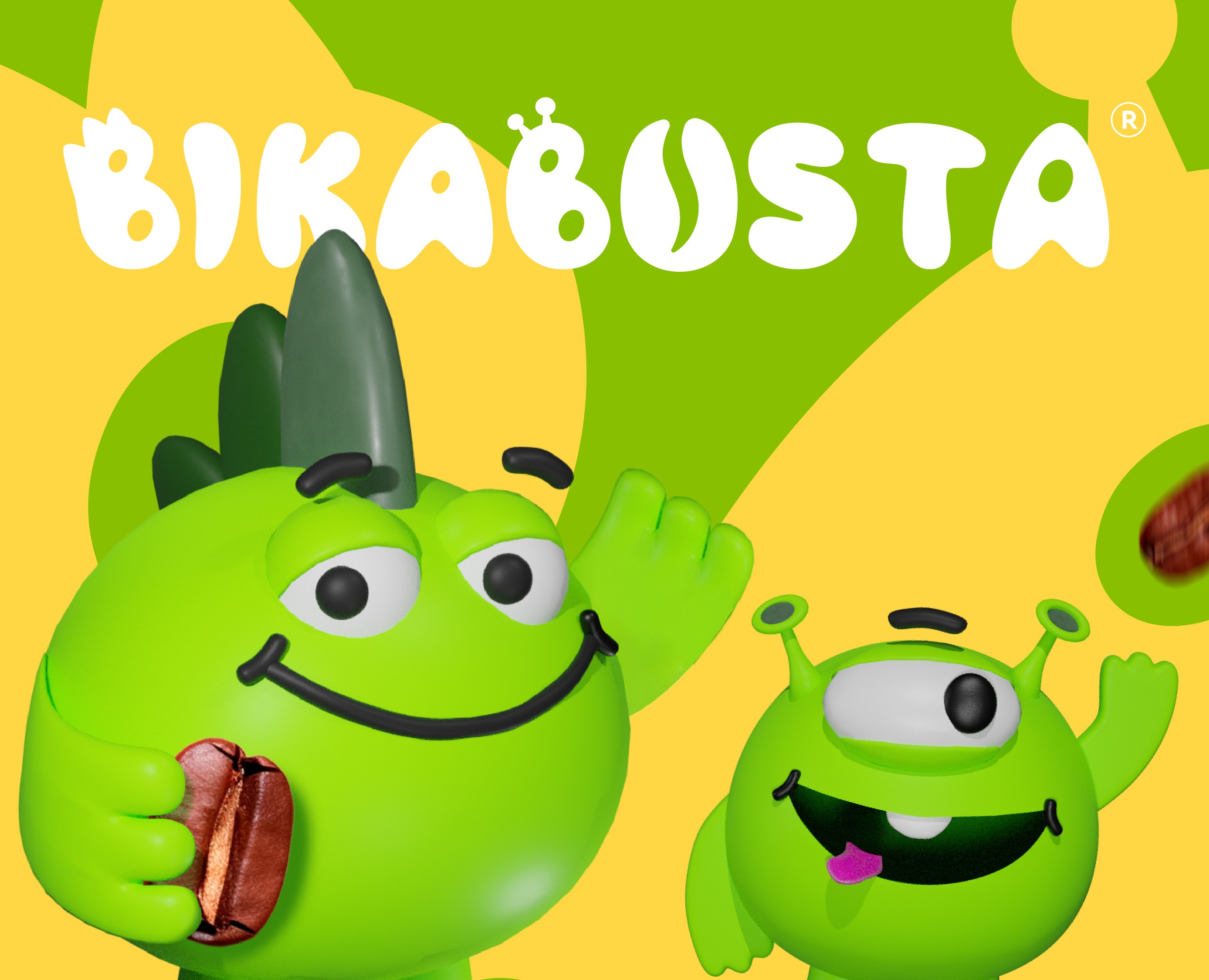 Bika Busta® | Кофейная Вселенная — Брендинг, Иллюстрация на Dprofile