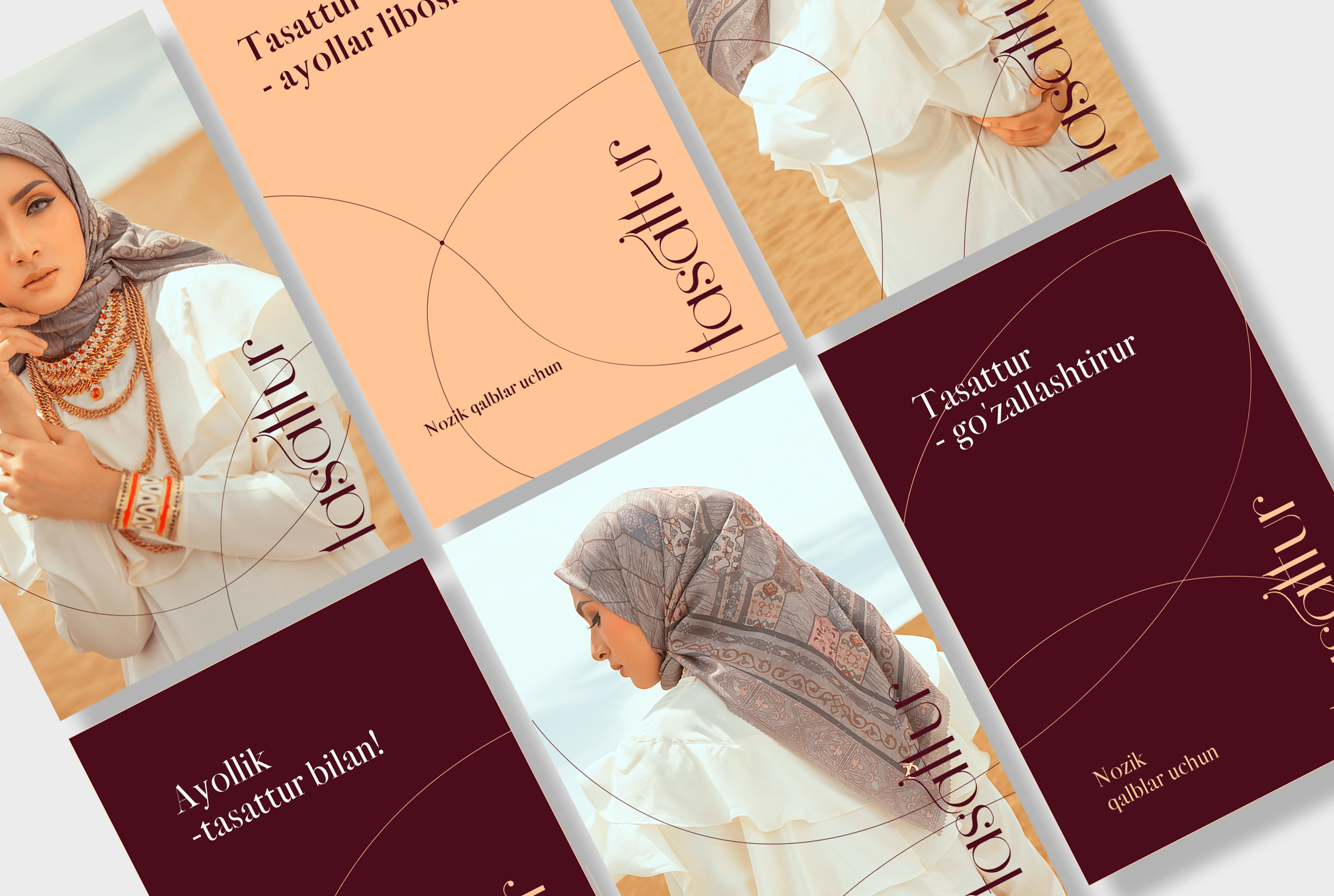 Tasattur - women fashion identity — Изображение №11 — Брендинг на Dprofile