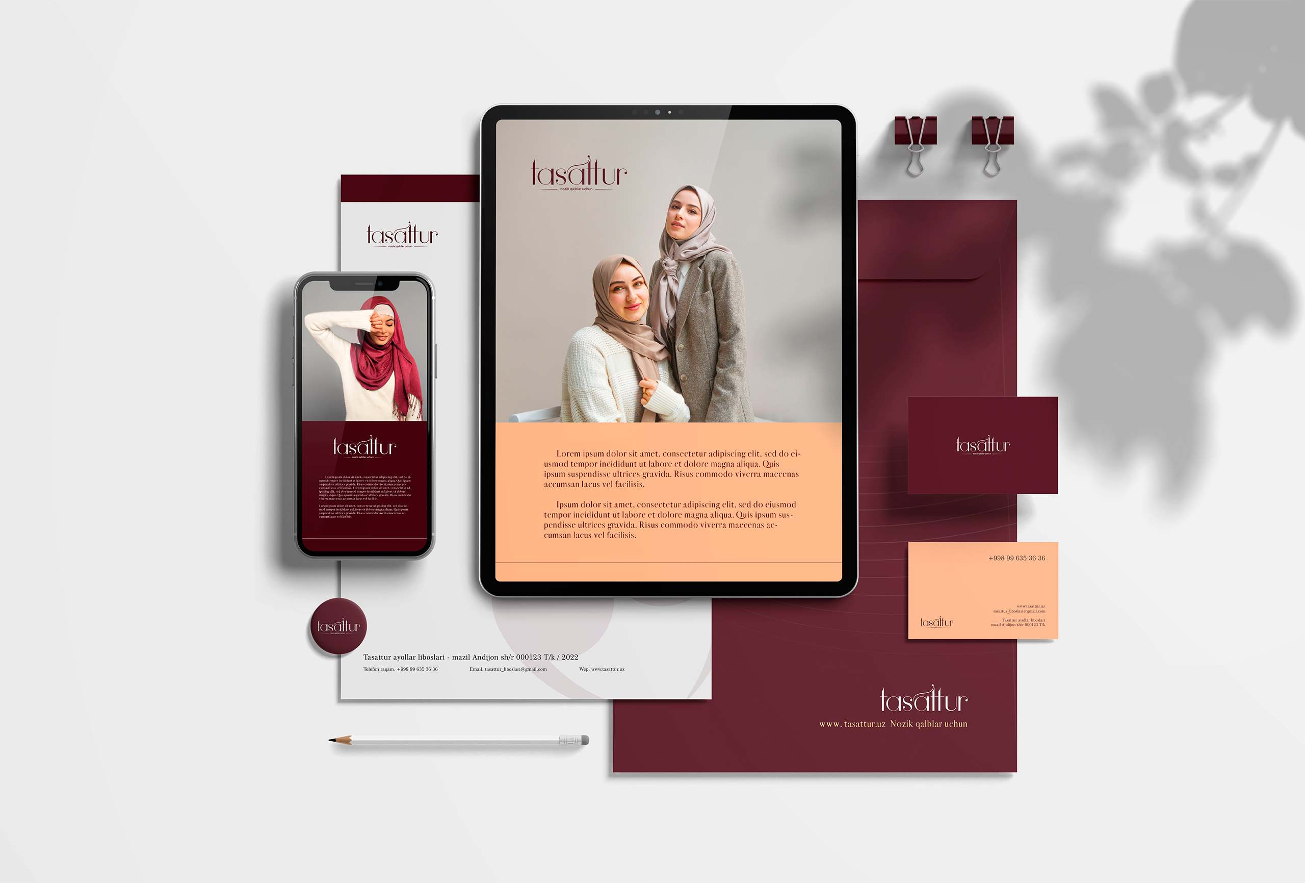Tasattur - women fashion identity — Изображение №1 — Брендинг на Dprofile