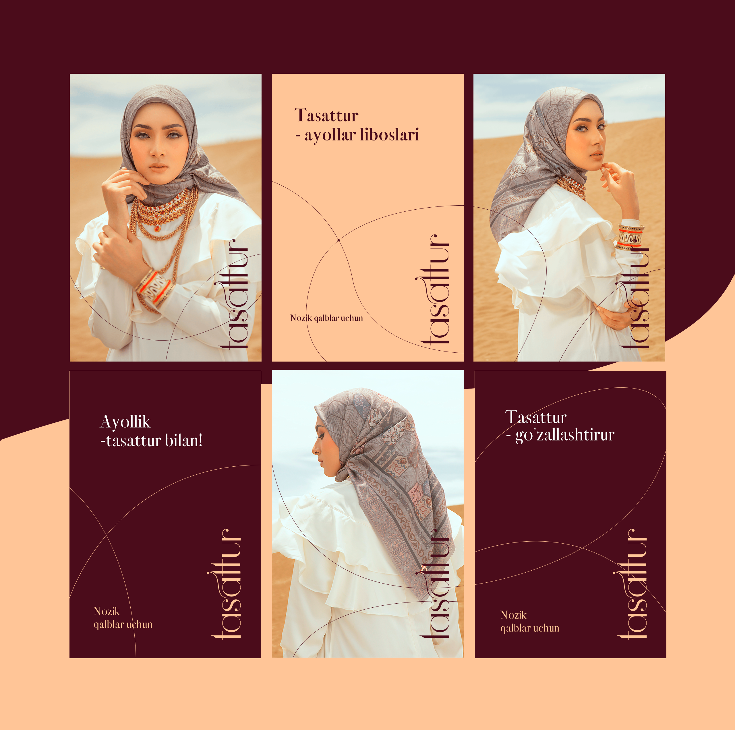 Tasattur - women fashion identity — Изображение №10 — Брендинг на Dprofile