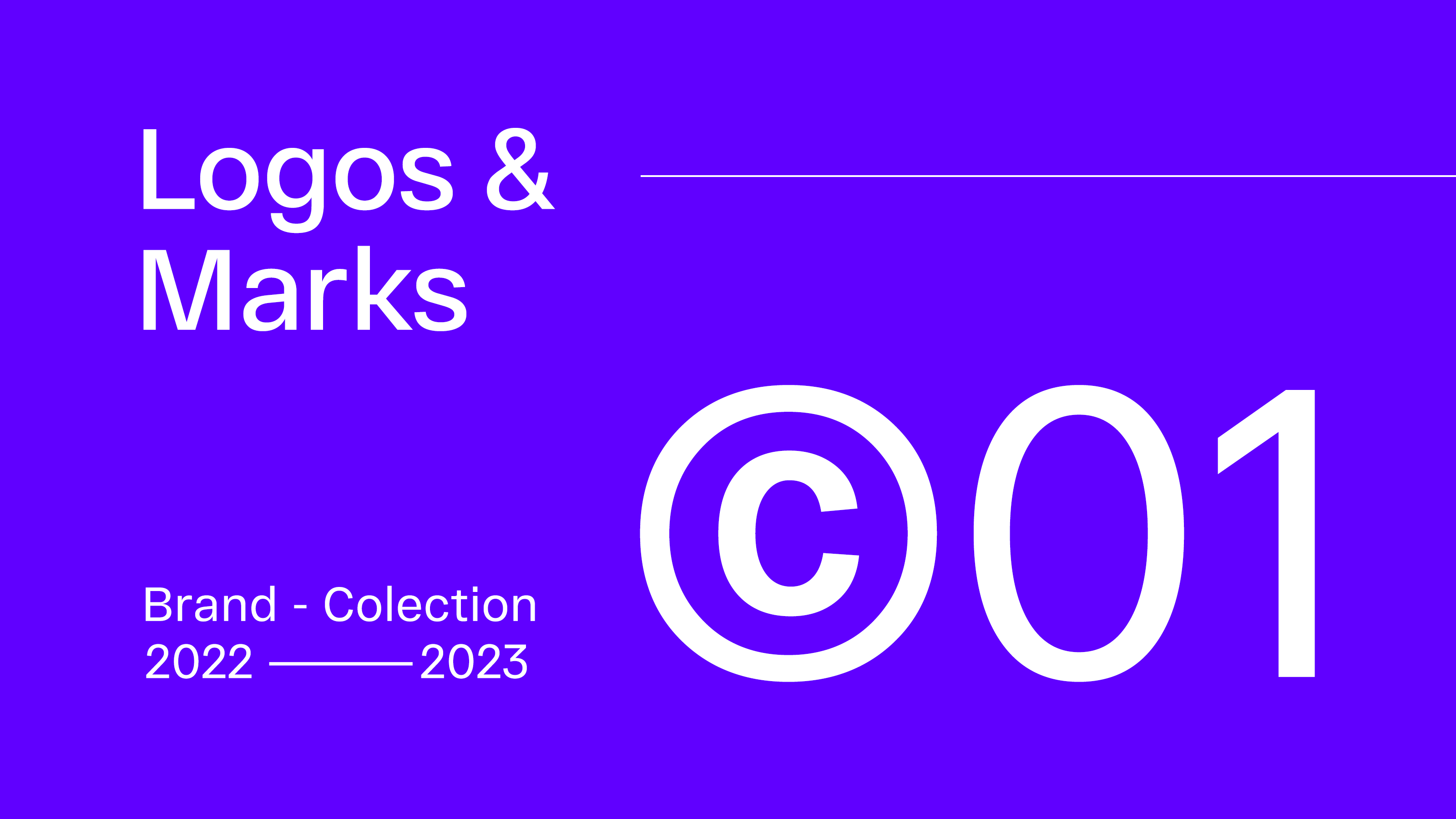 2022- 2023 | Logos & Marks — Vol. 01 — Изображение №1 — Брендинг на Dprofile