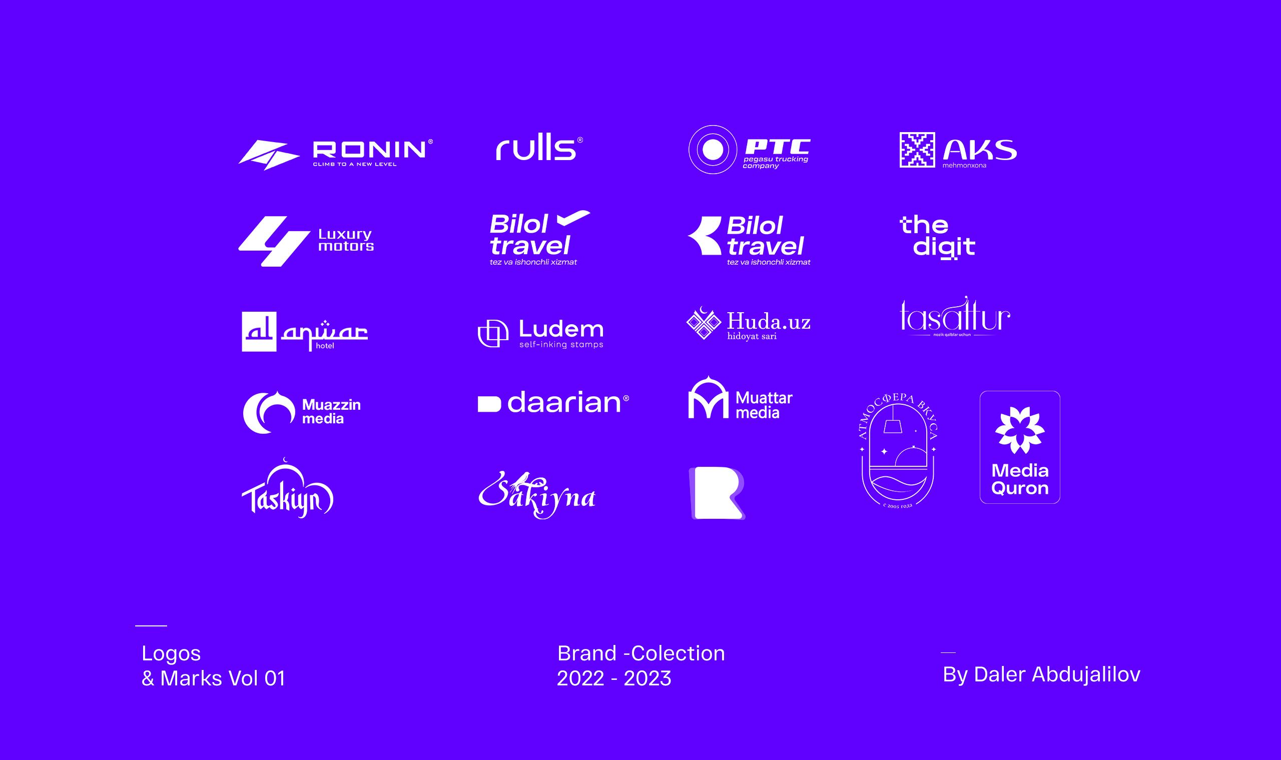 2022- 2023 | Logos & Marks — Vol. 01 — Изображение №22 — Брендинг на Dprofile