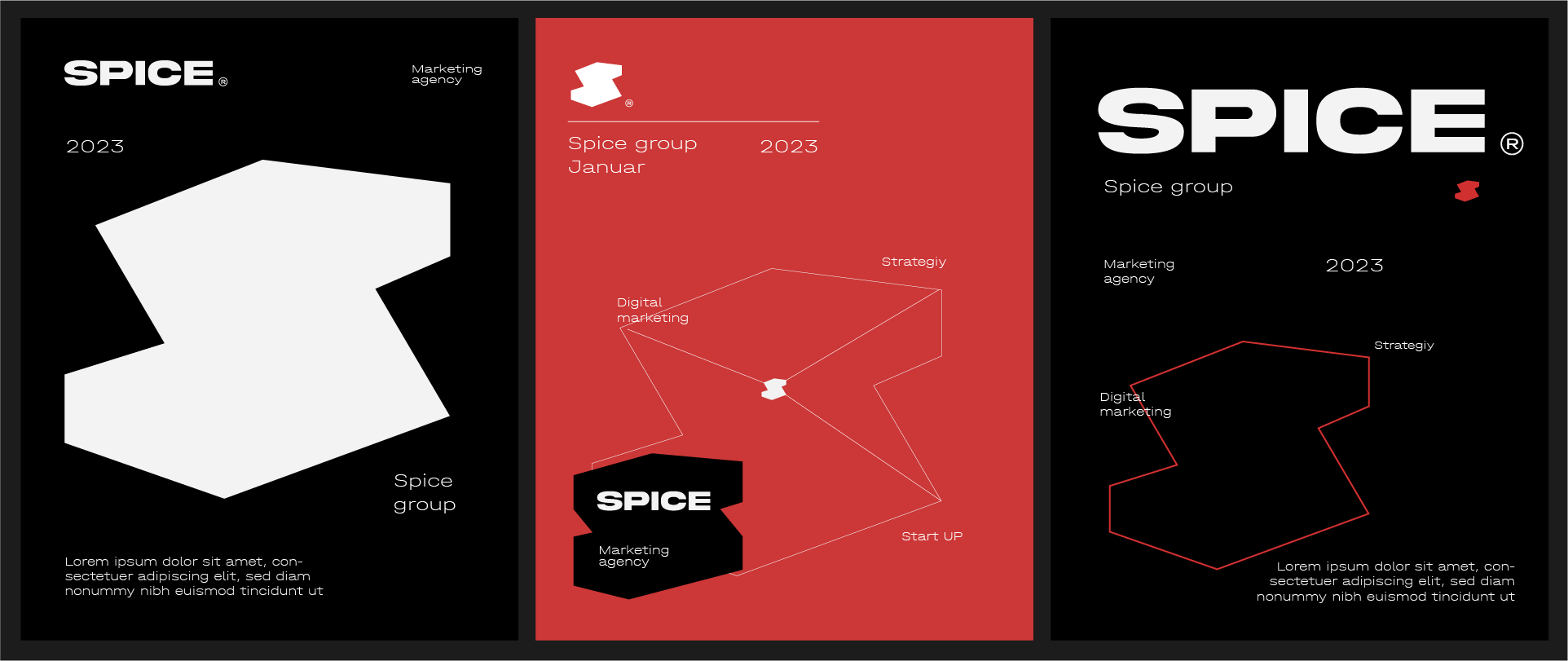 Spice Group - Brand identity — Изображение №4 — Брендинг на Dprofile