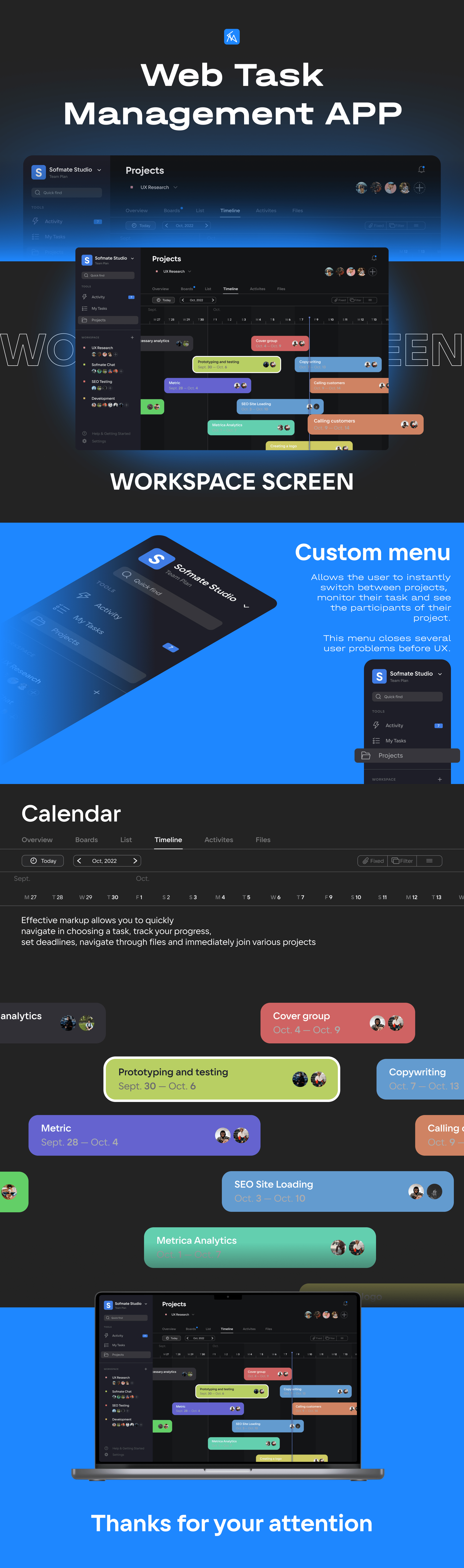 Web Task Management App — Изображение №1 — Интерфейсы, Графика, Маркетинг на Dprofile