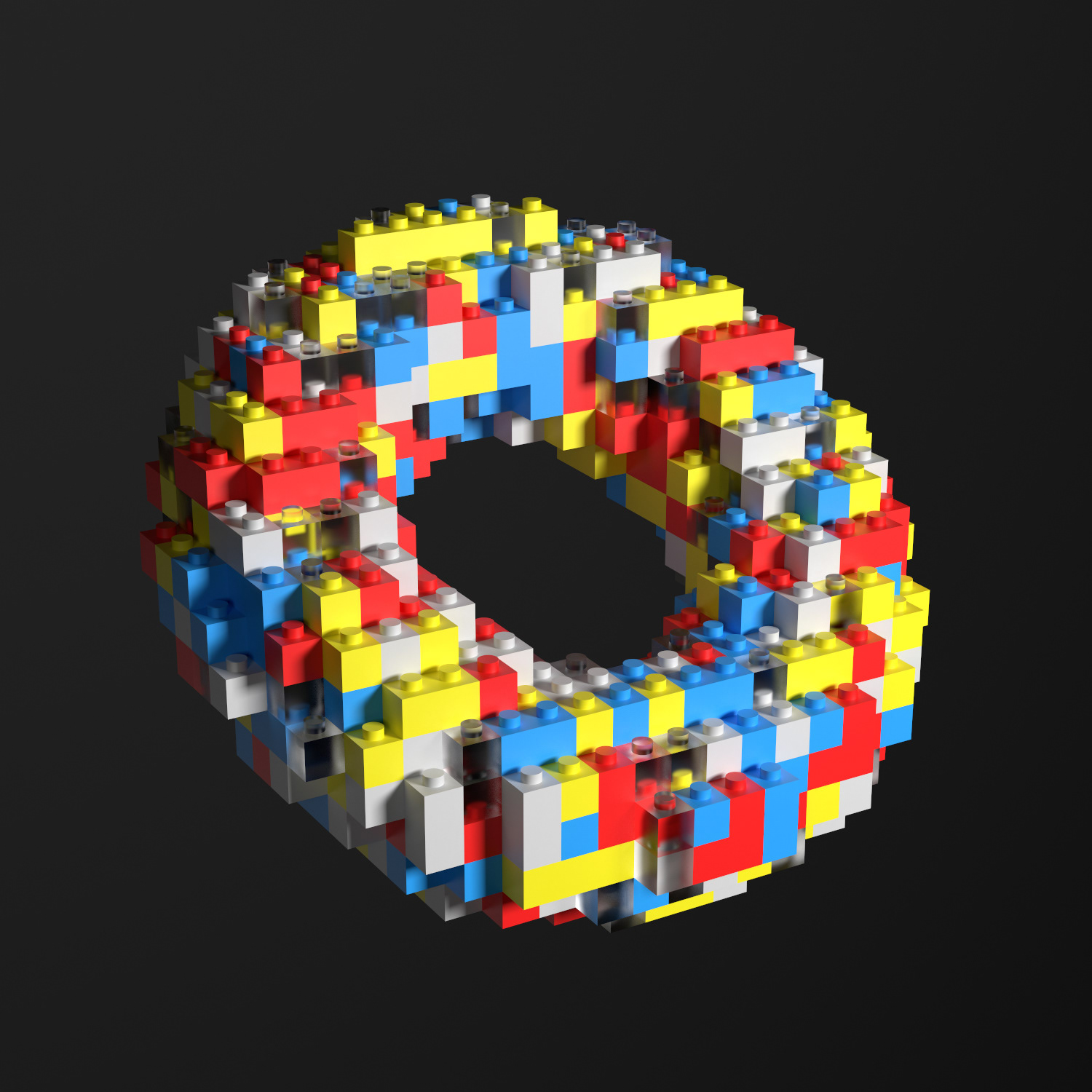 Lego Torus — Изображение №1 — Графика, 3D на Dprofile