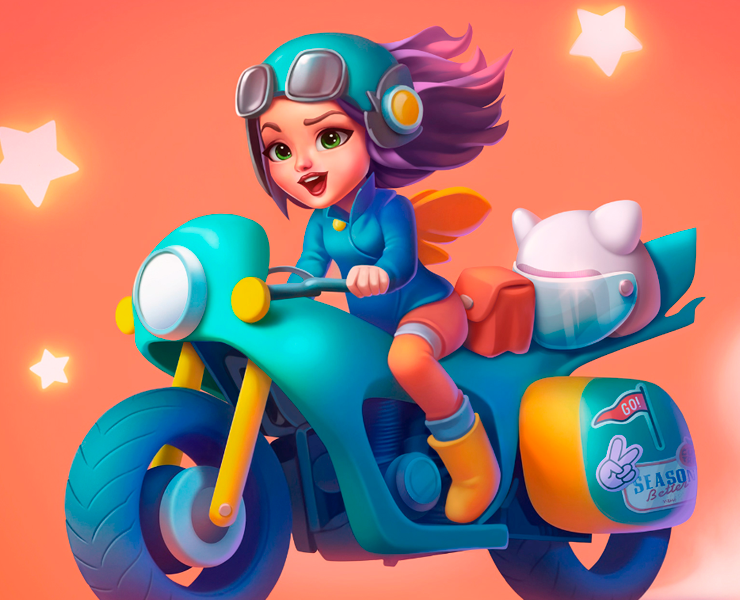 Graphics for a mobile game — Иллюстрация на Dprofile