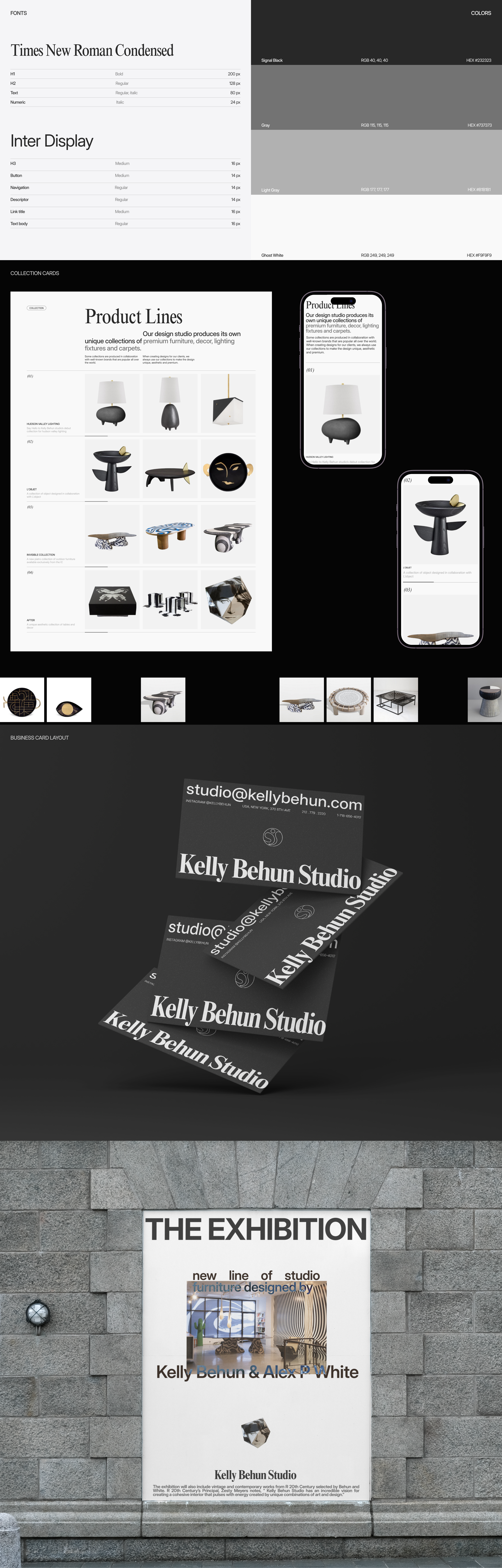 Landing page redesign / Kelly Behun Studio — Изображение №3 — Интерфейсы, Брендинг на Dprofile