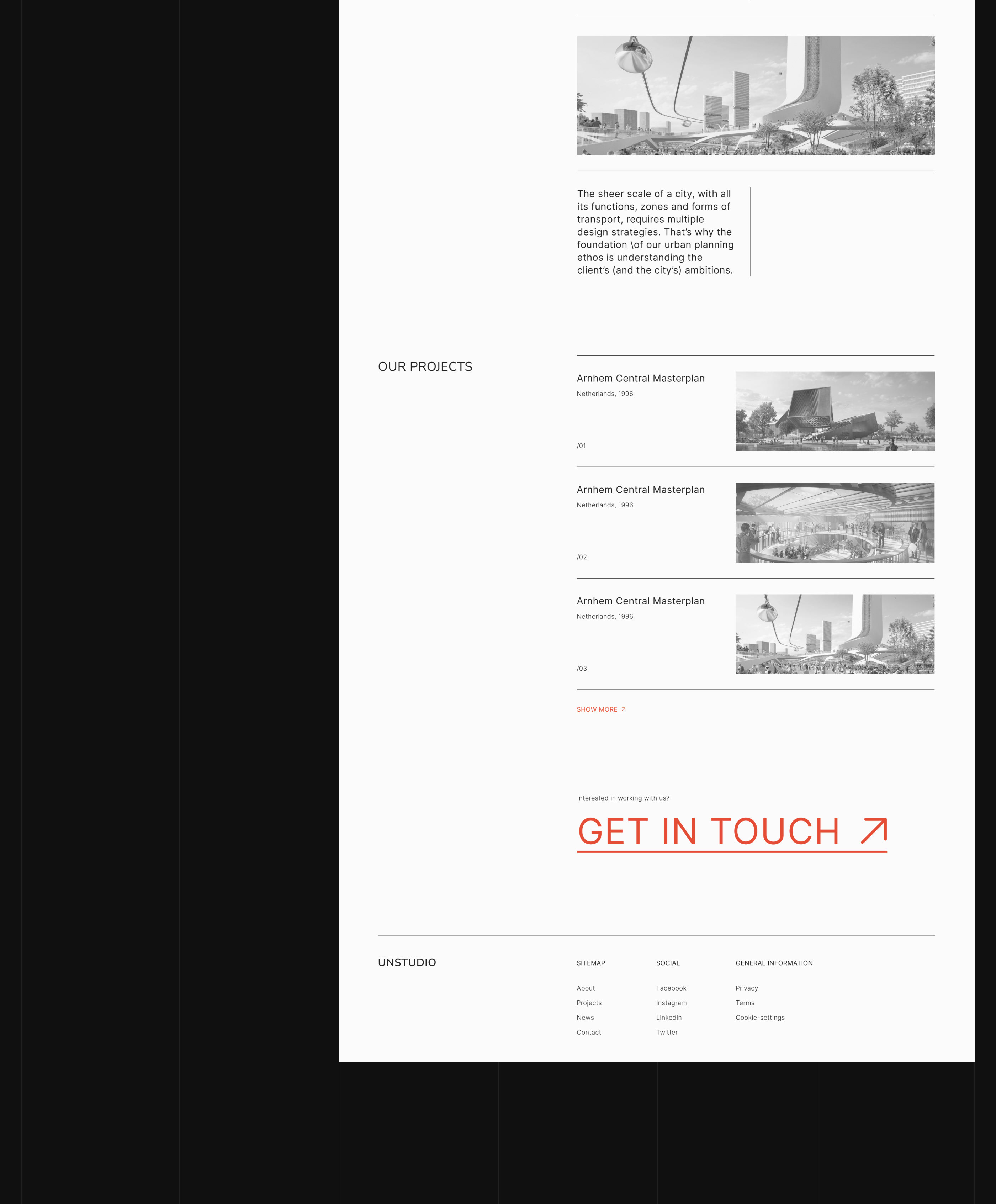 UNStudio — redesign concept — Изображение №16 — Интерфейсы на Dprofile