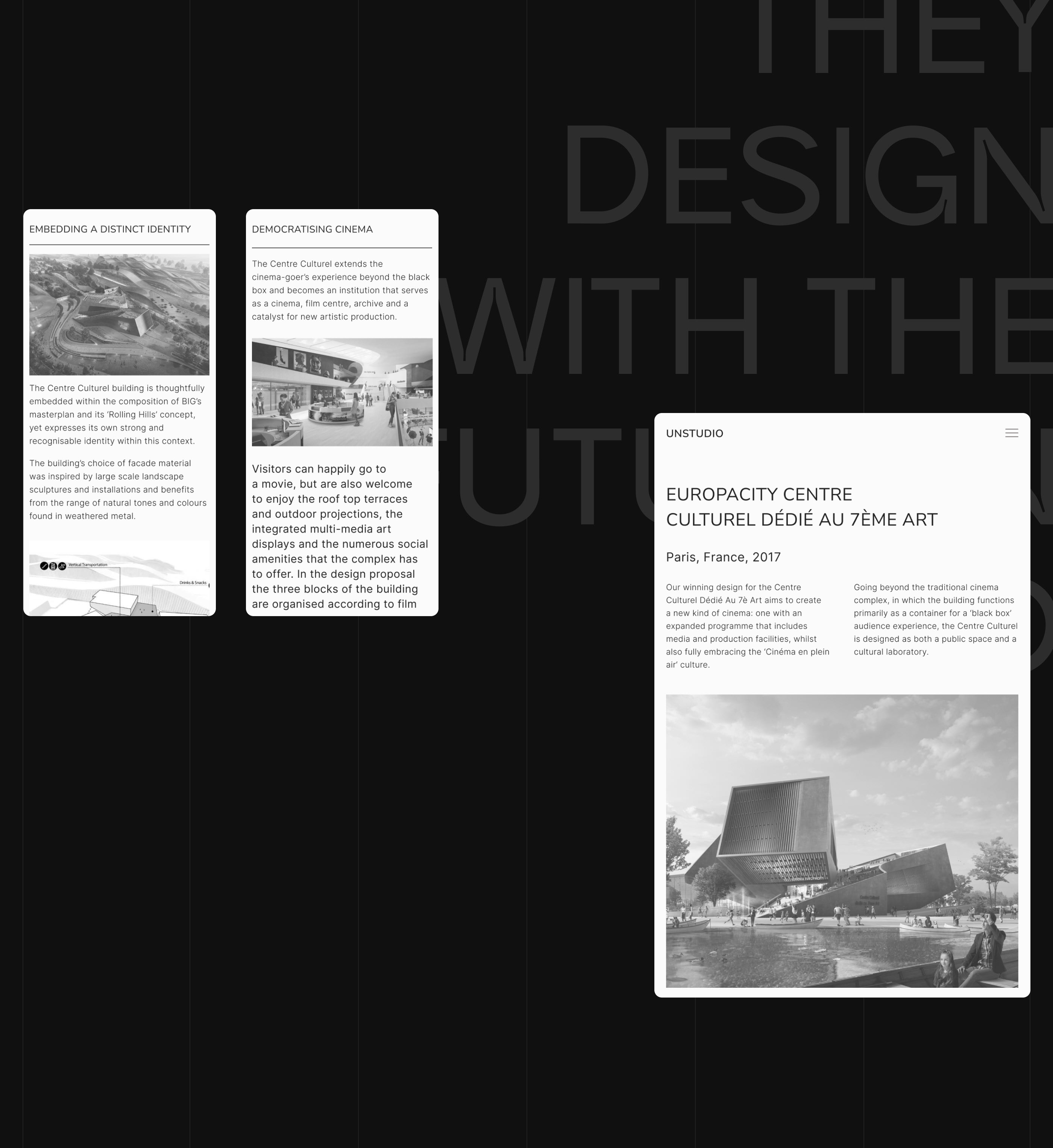 UNStudio — redesign concept — Изображение №13 — Интерфейсы на Dprofile