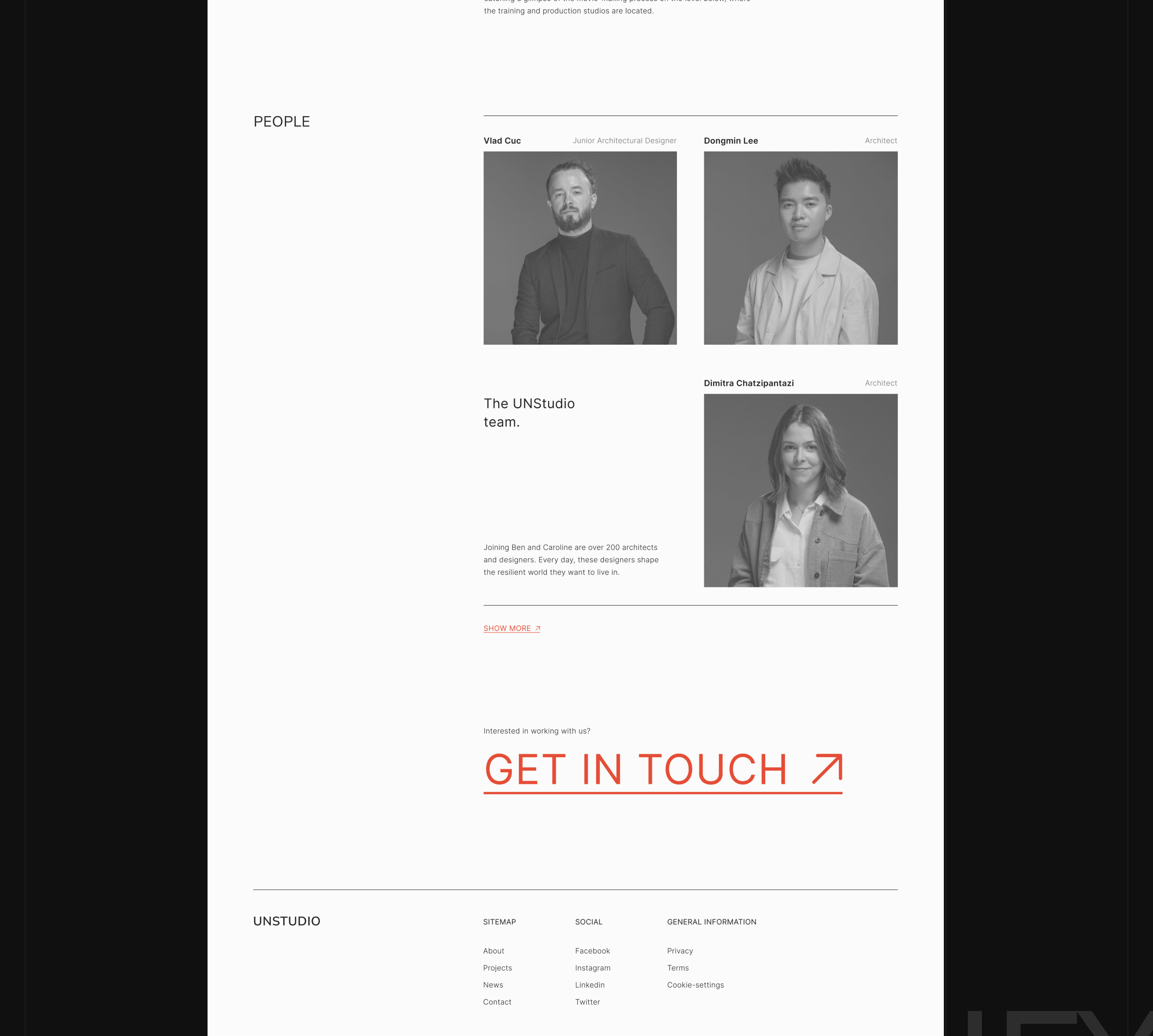 UNStudio — redesign concept — Изображение №12 — Интерфейсы на Dprofile