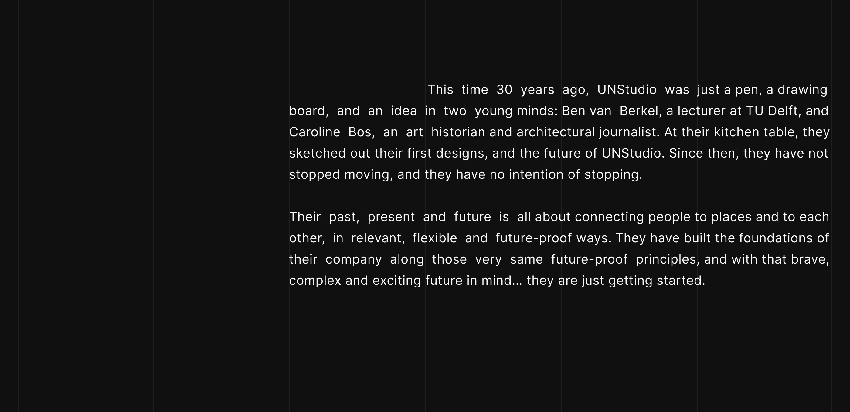 UNStudio — redesign concept — Изображение №2 — Интерфейсы на Dprofile