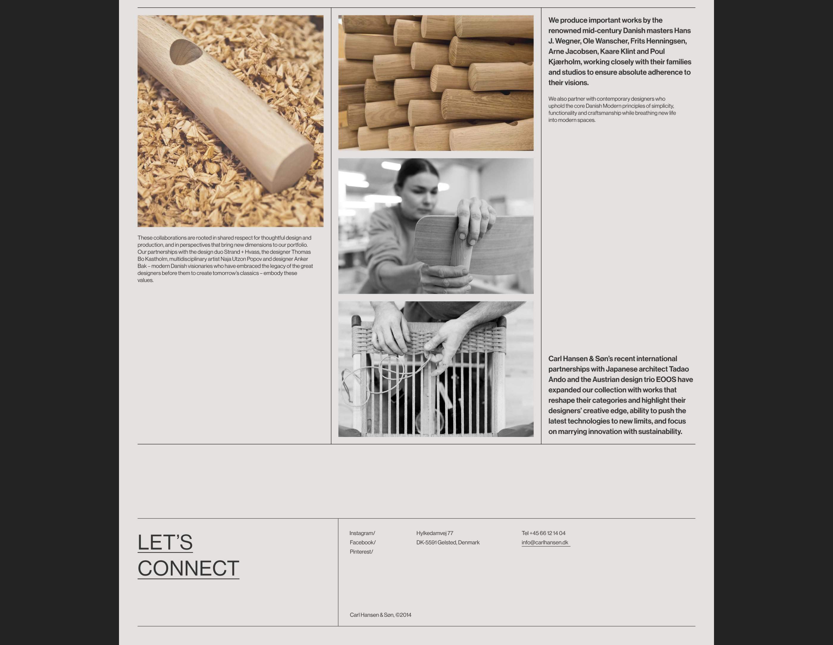 Carl Hansen & Søn — redesign concept — Изображение №25 — Интерфейсы на Dprofile